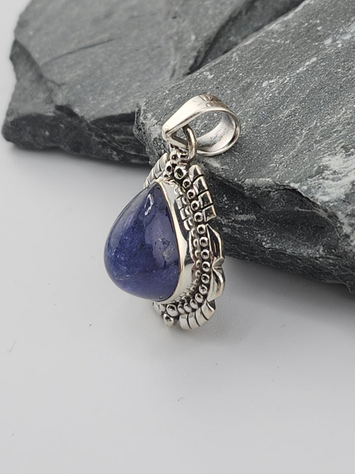 Tanzanite Teardrop Pendant