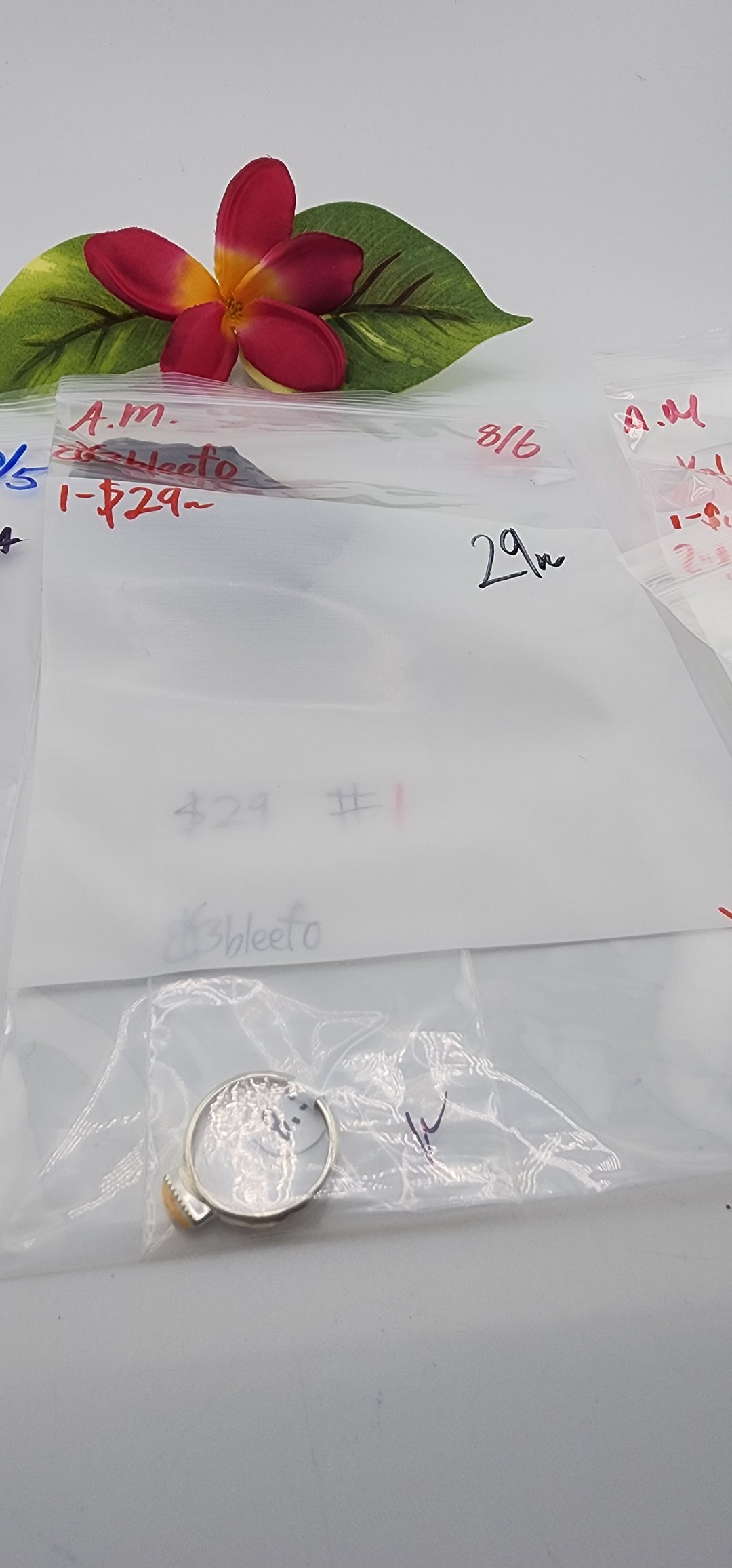 AM SHOW 48HR - RESERVED FOR: 🦋bleefo - 8/6/2025 FL tiktok Live Show - 1 Sterling Silver Items