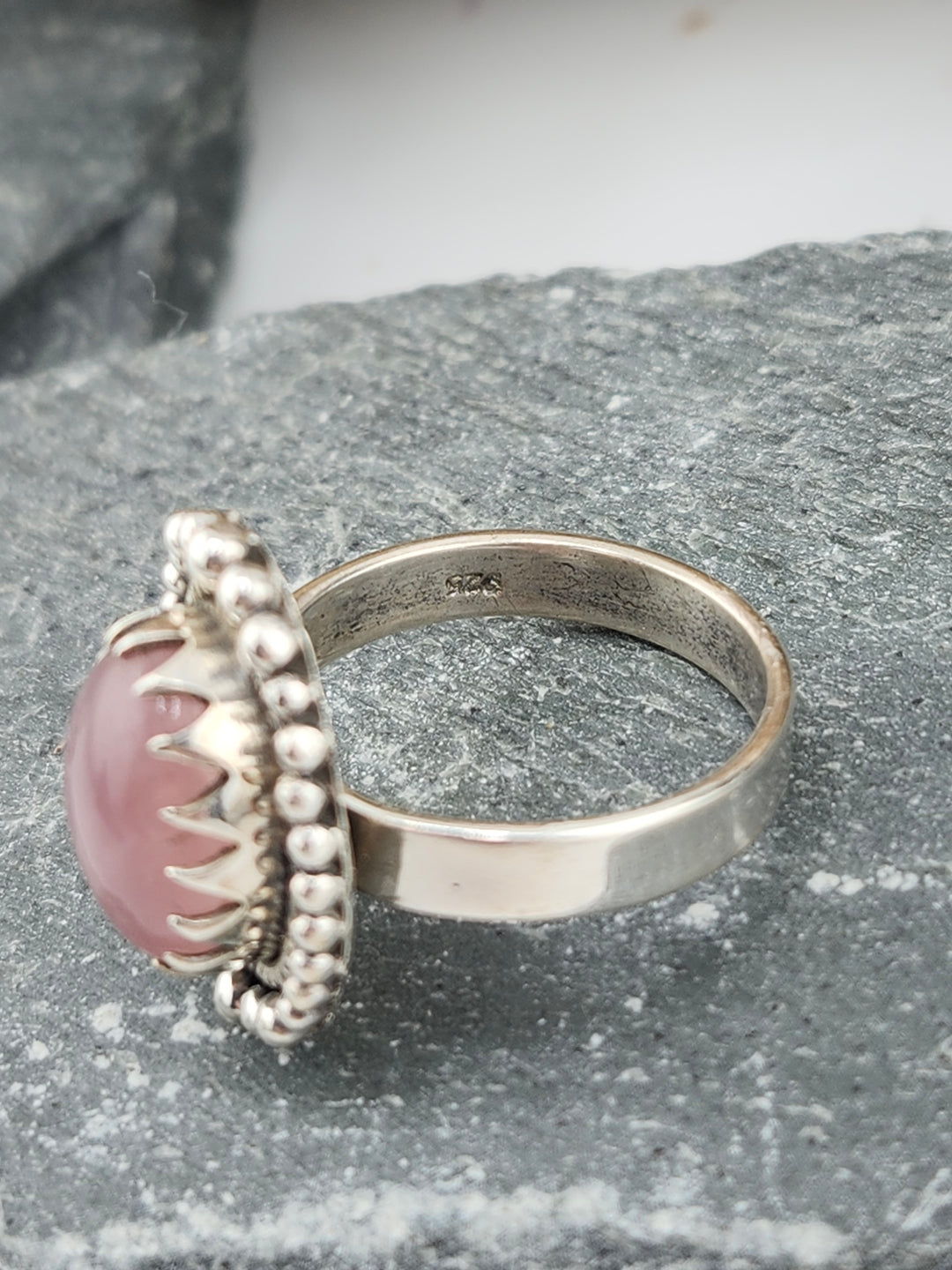 Morganite Ring Size 6.25