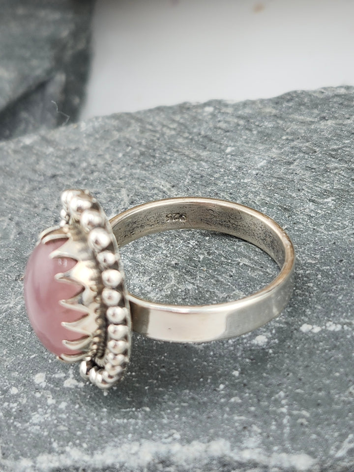 Morganite Ring Size 6.25