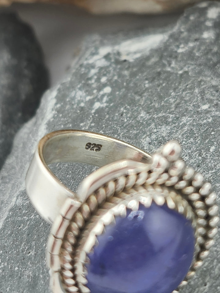 Tanzanite Oval Ring Size 8