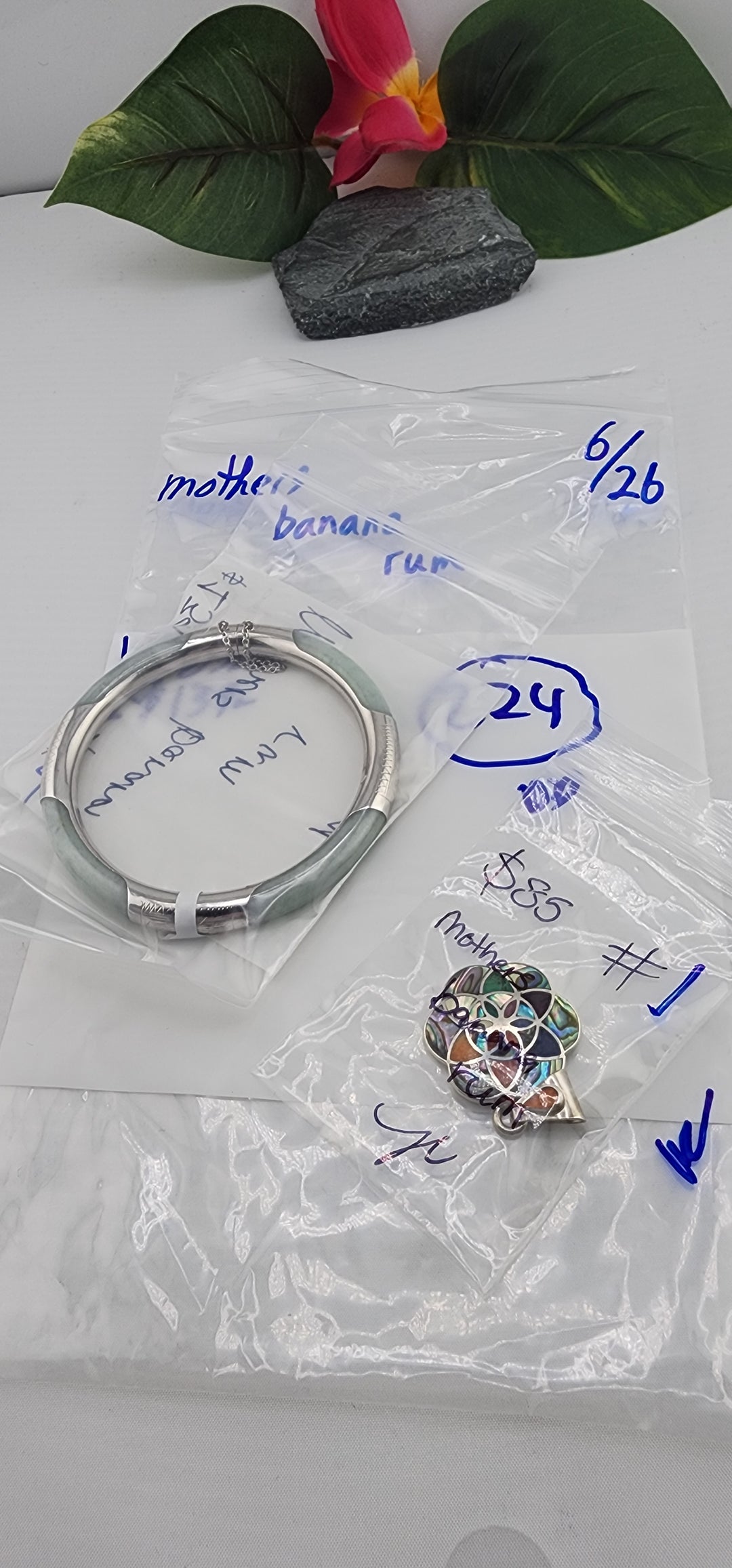48HR - RESERVED FOR: mothers banana rum - 6/26/2025 FL tiktok Live Show -  2 Sterling Silver Item