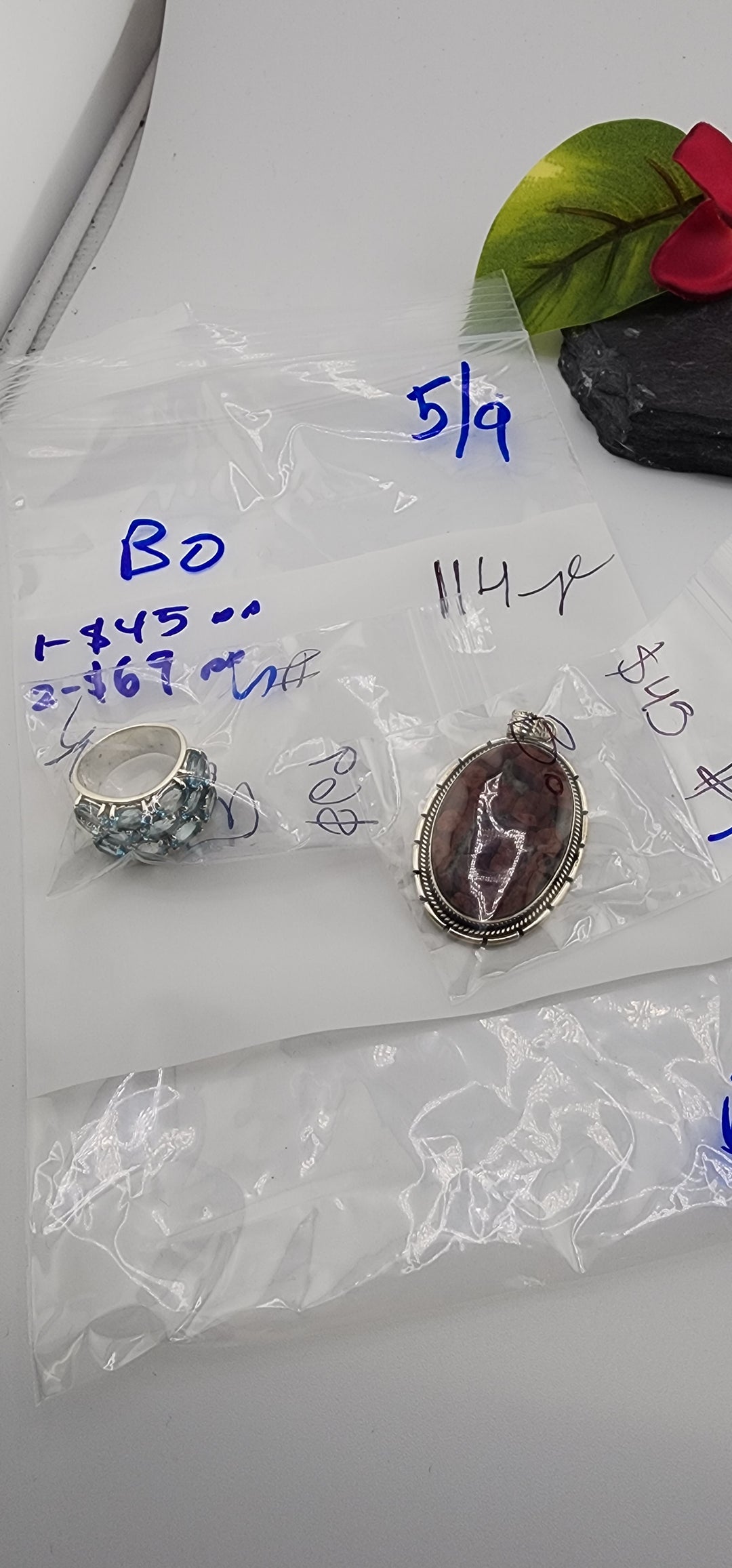 RESERVED FOR:  Bo - 5/9/2025 tiktok Live Show - 2 Sterling Silver Items
