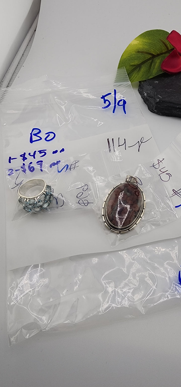 RESERVED FOR:  Bo - 5/9/2025 tiktok Live Show - 2 Sterling Silver Items