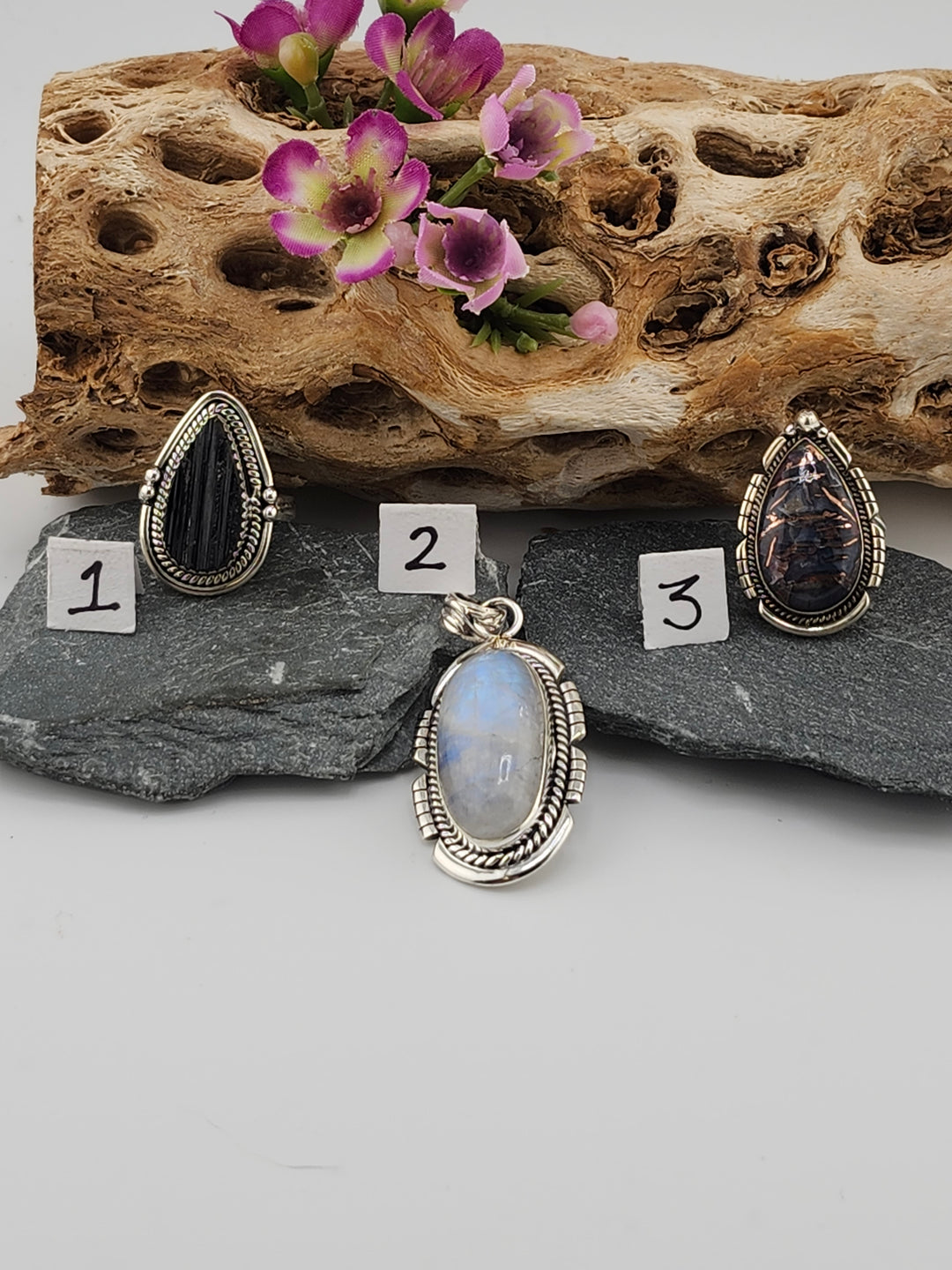 RESERVED FOR: Shawnee -11/29/2024 - 3 Sterling Silver Items and 3 Accessories