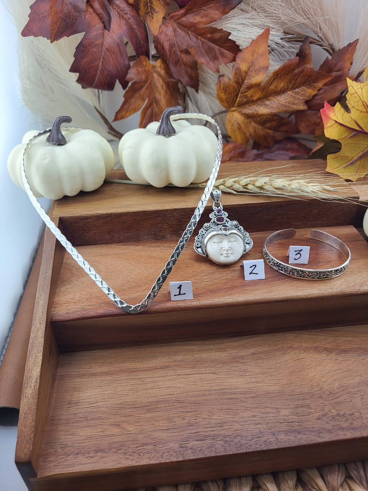 RESERVED FOR:  kirsteygirl -10/27/2024 - 3 Sterling Silver Items