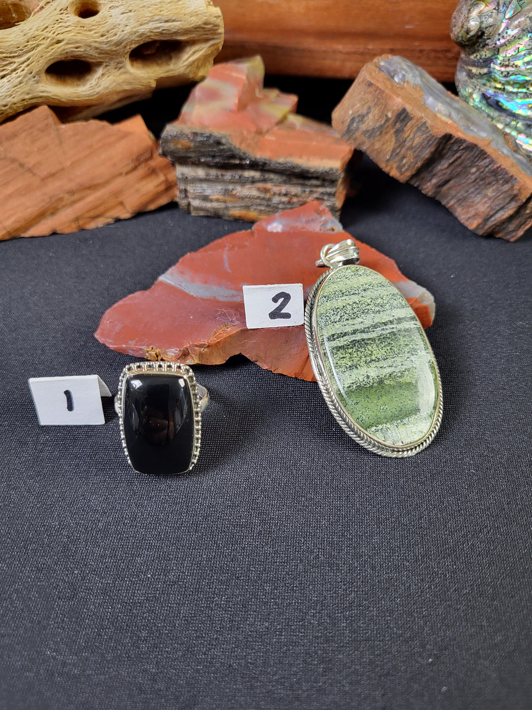 RESERVED FOR: Ashley Seaton- 7/10/24-2 Sterling Silver Items