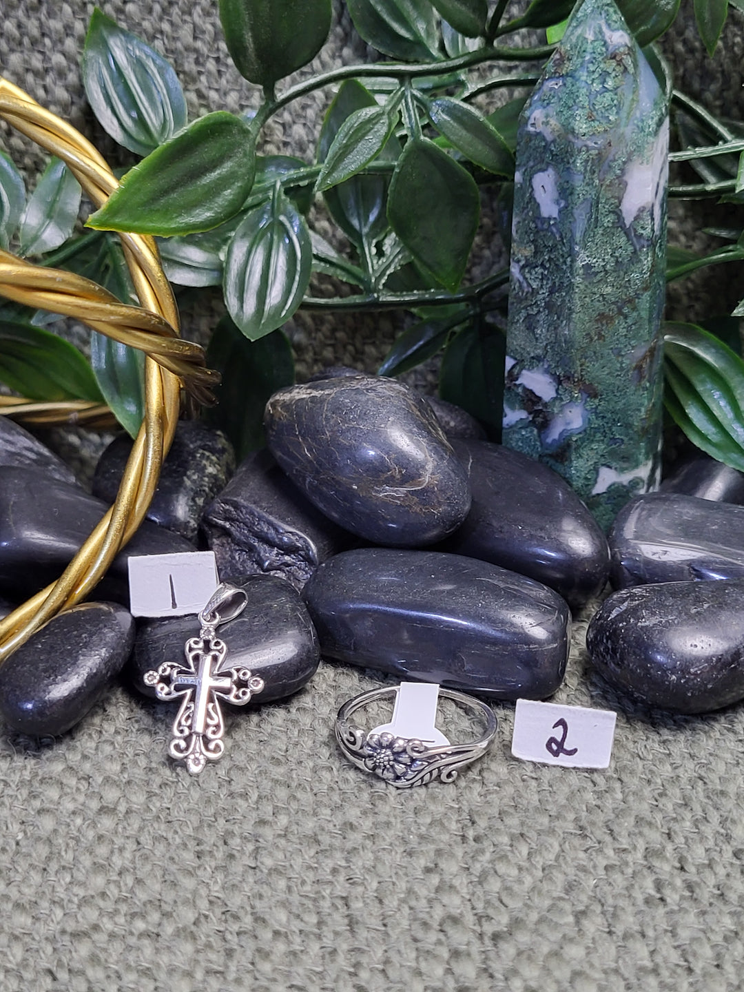 RESERVED FOR: Jessica SmilingOutLoud 8/23/24- 2 Sterling Silver Items