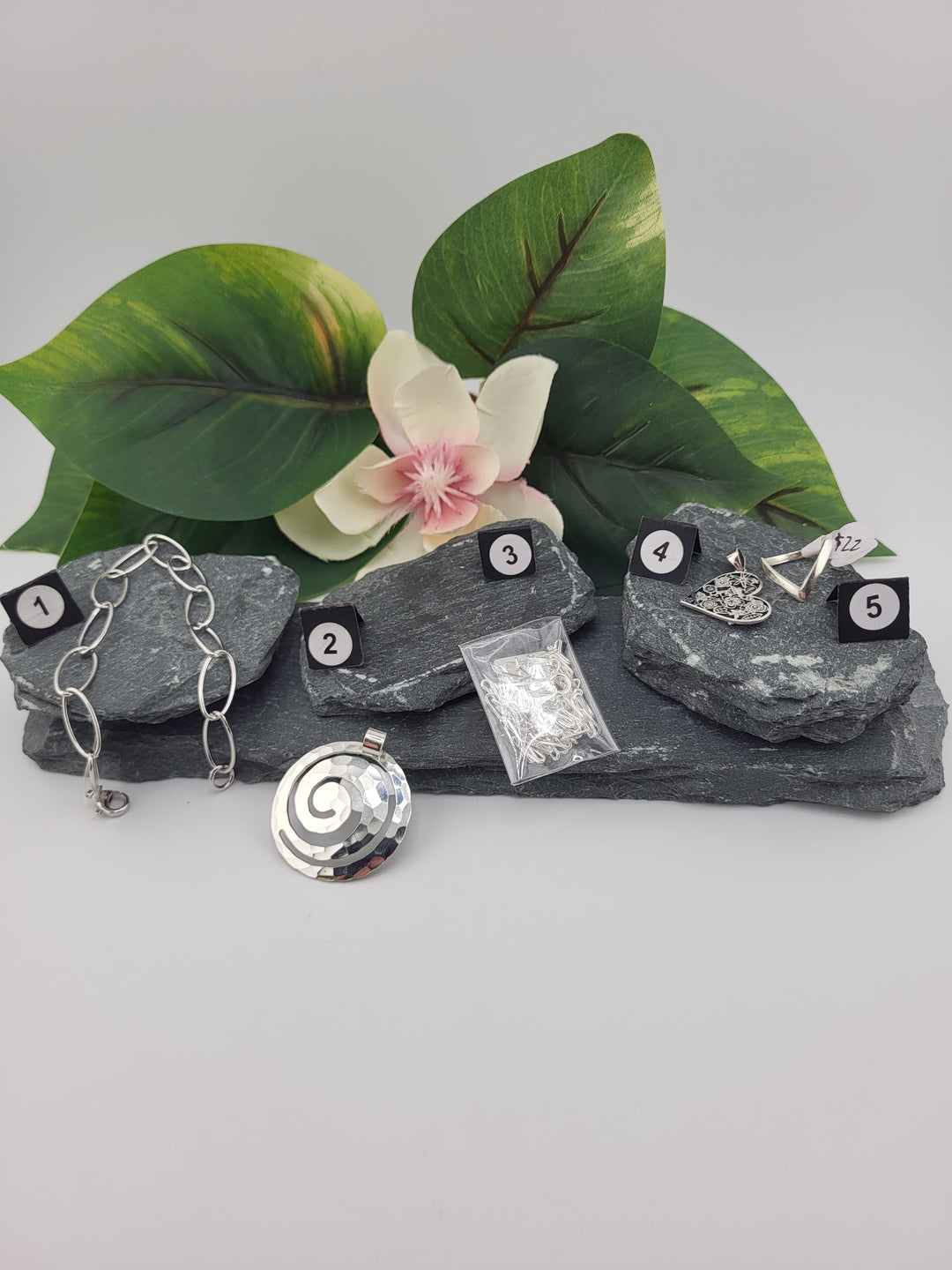 RESERVED FOR: nmchica - 1/31/2025 Show - 5 Sterling Silver Items