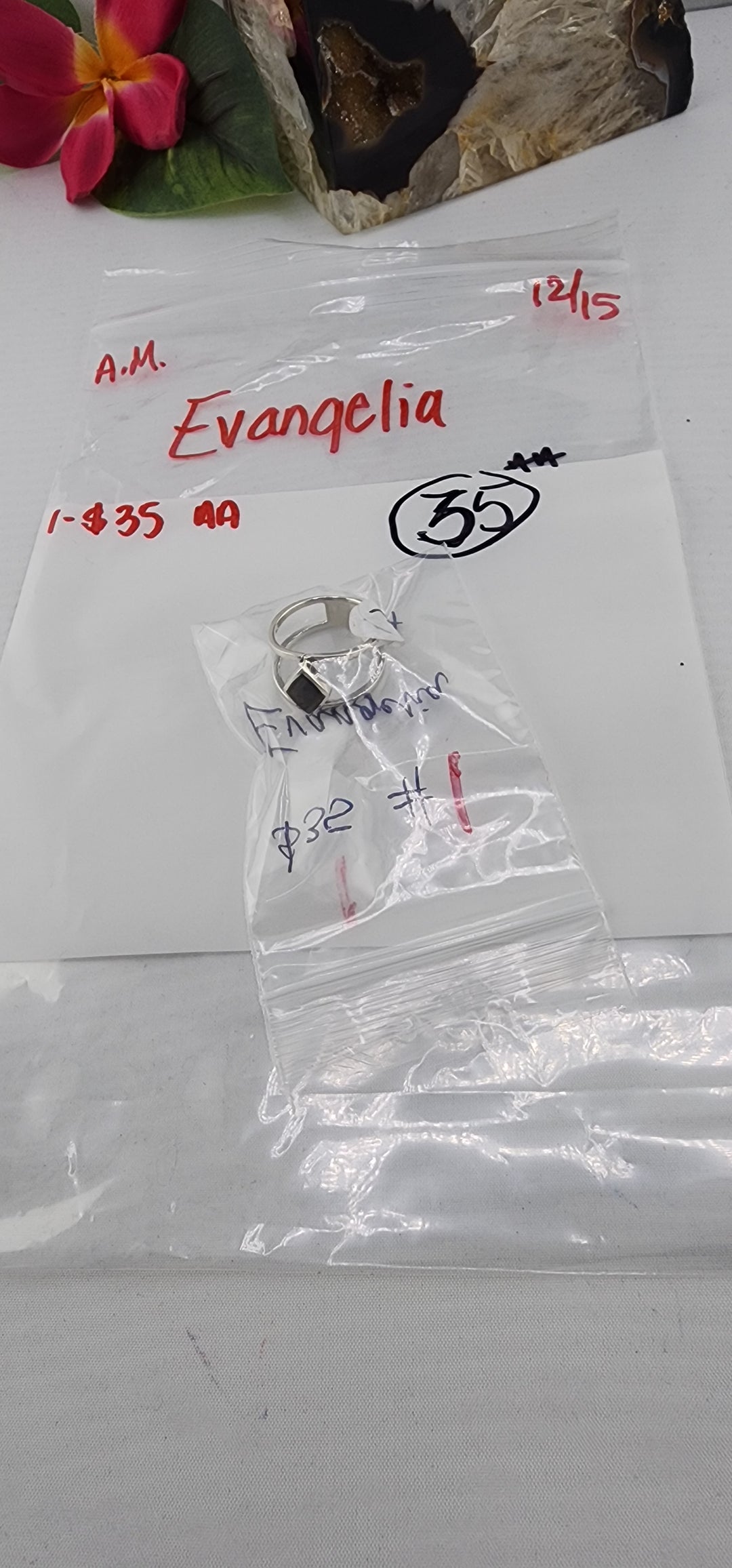 AM SHOW 48HR RESERVED FOR: Evangelia - 12/15/2025 FL tiktok Live Show - 1 Sterling Silver Items