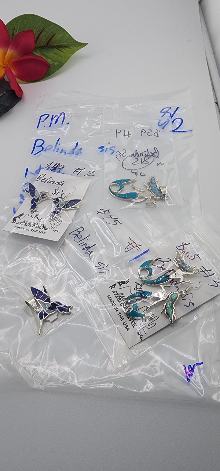 PM SHOW 48HR - RESERVED FOR: Belinda sis  - 8/2/2025 FL tiktok Live Show - 4 Sterling Silver Items