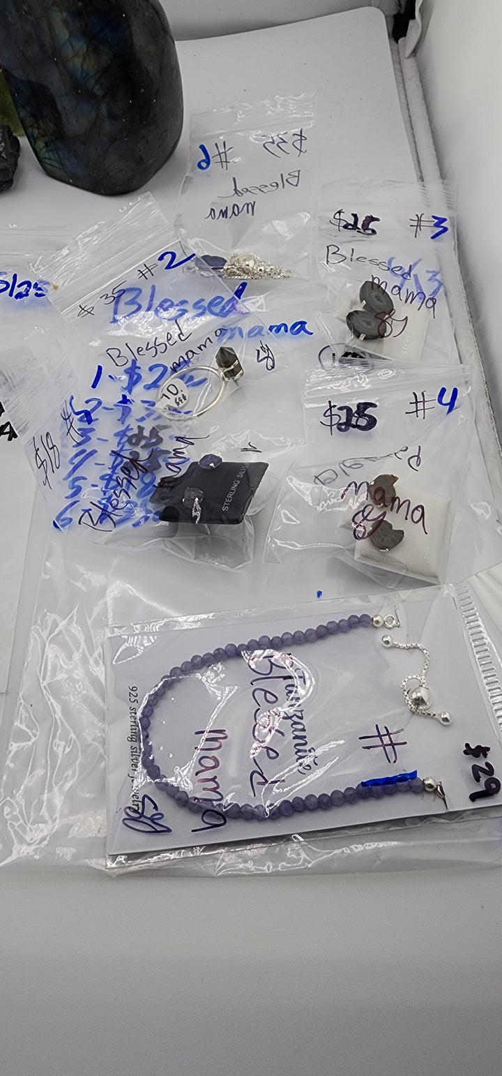 48HR - RESERVED FOR: Blessed mama - 6/13/2025 FL tiktok Live Show -6  Sterling Silver Items