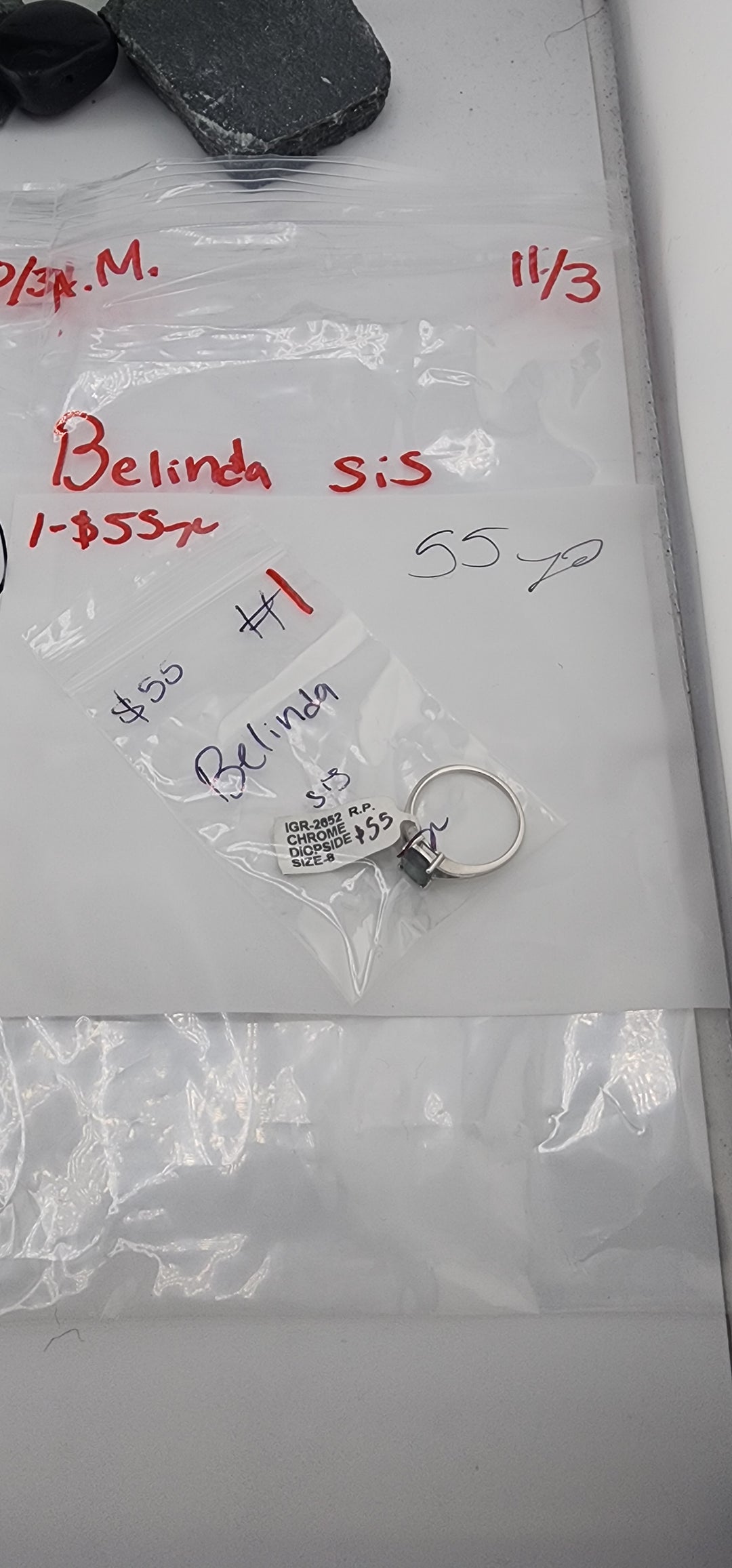 AM SHOW 48HR RESERVED FOR: Belinda sis  - 11/3/2025 FL tiktok Live Show - 1 Sterling Silver Items