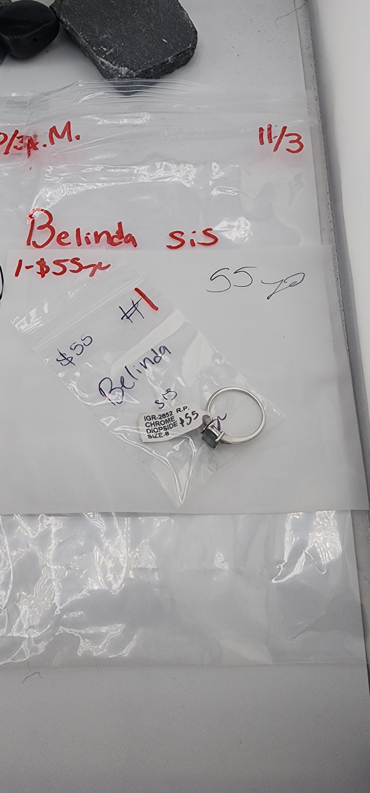 AM SHOW 48HR RESERVED FOR: Belinda sis  - 11/3/2025 FL tiktok Live Show - 1 Sterling Silver Items