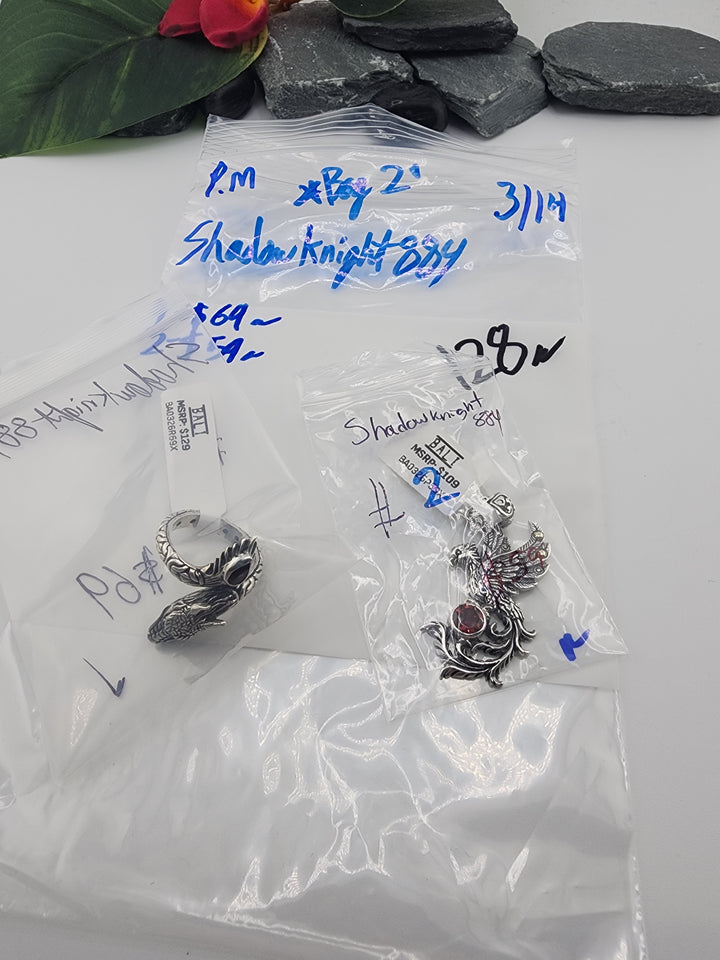 Shadowknight884 *BAG 2* - 3/14/26 - 2 925 Sterling Silver Items