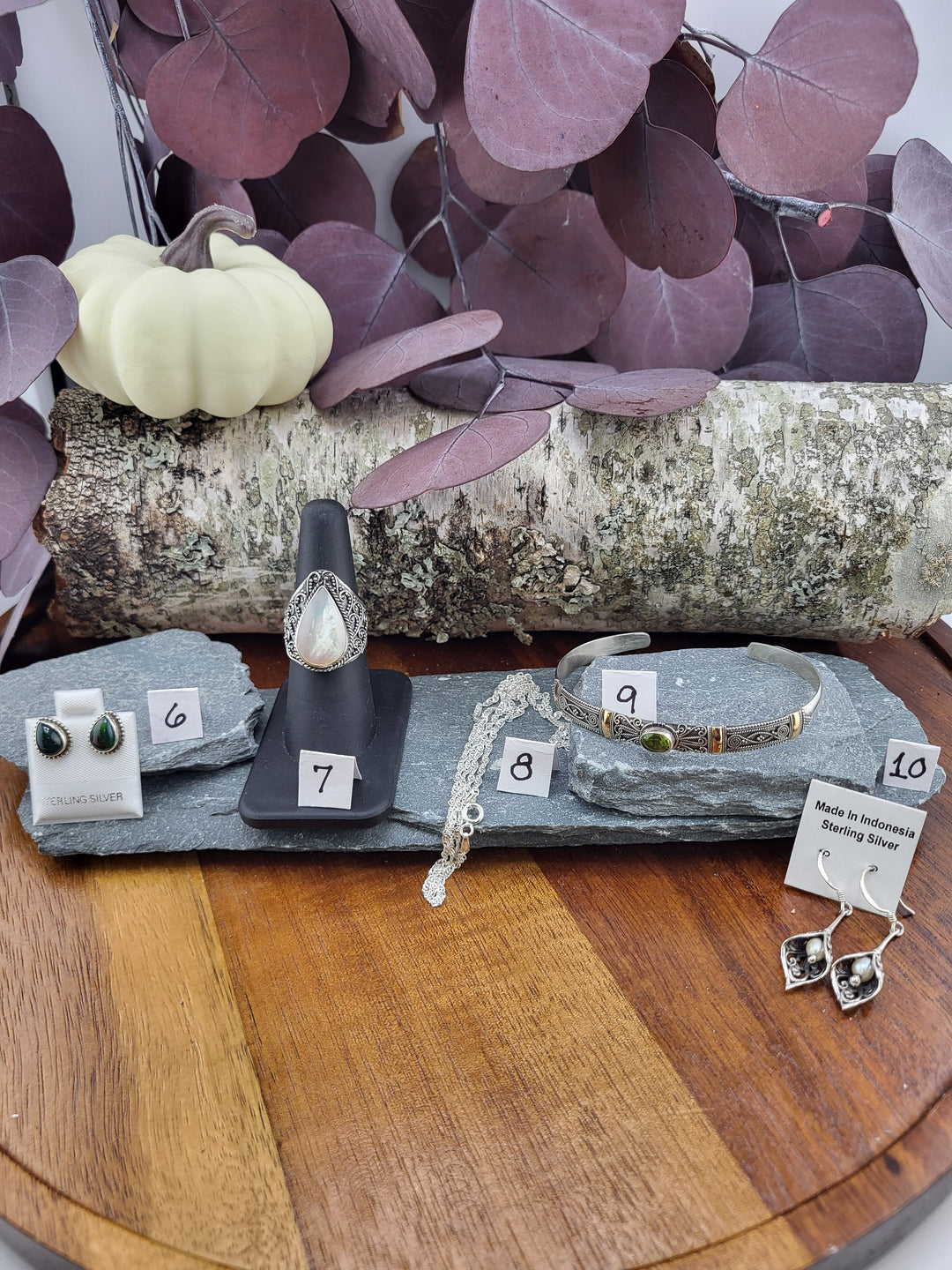 RESERVED FOR: Lizalulu - 10/03/2024 - 6 Sterling Silver Items