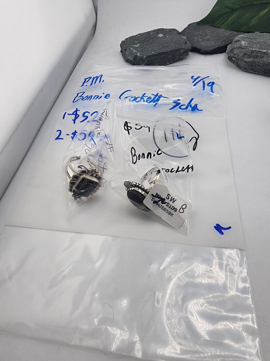 Bonnie Crockett Scha - 4/19/26 PM - 2 925 Sterling Silver Items