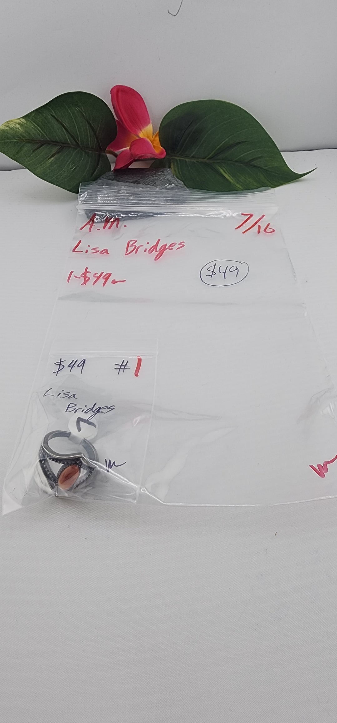 AM SHOW 48HR - RESERVED FOR:  Lisa Bridges - 7/16/2025 FL tiktok Live Show - 1  Sterling Silver Items