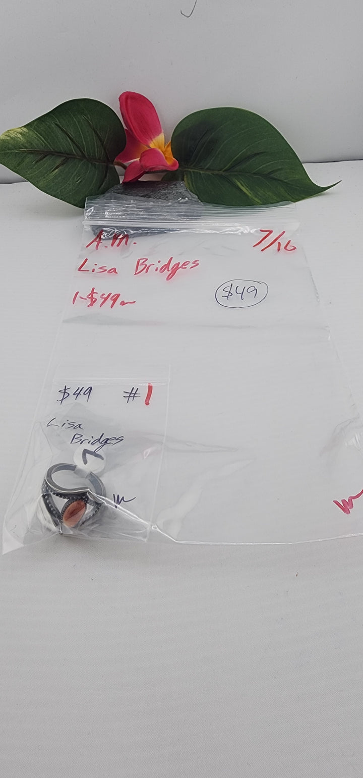 AM SHOW 48HR - RESERVED FOR:  Lisa Bridges - 7/16/2025 FL tiktok Live Show - 1  Sterling Silver Items