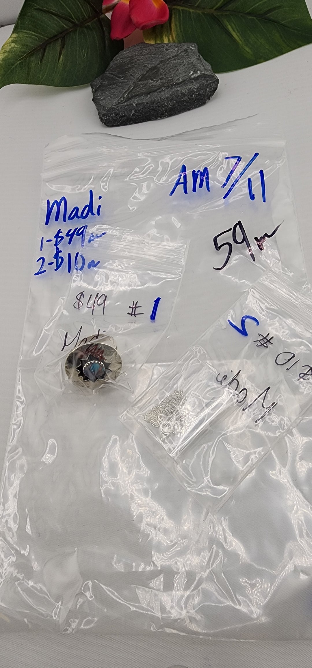 AM SHOW 48HR - RESERVED FOR: Madi  - 7/11/2025 FL tiktok Live Show -  2 Sterling Silver Items