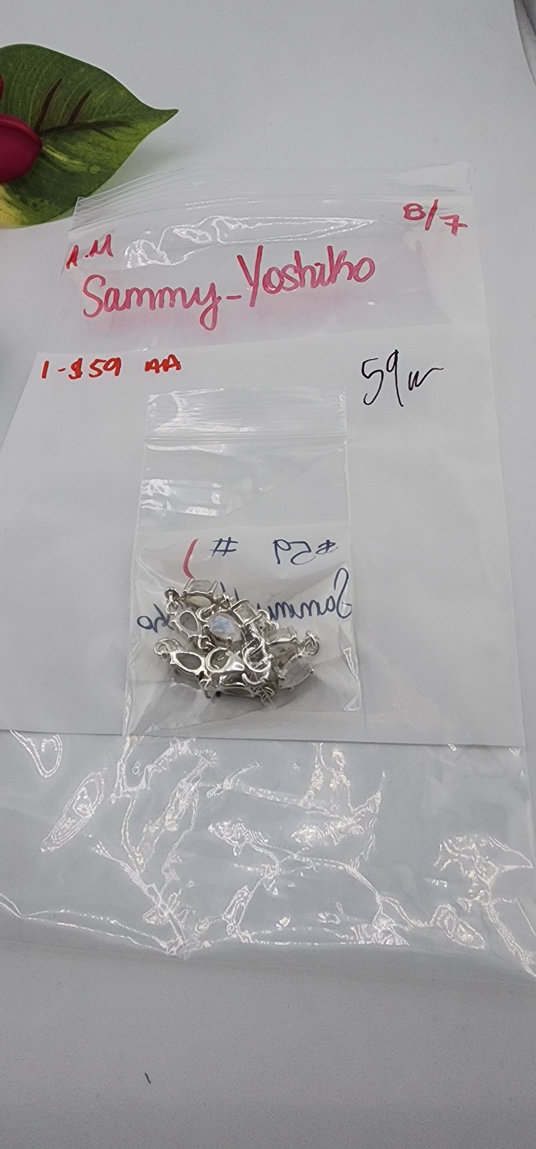 AM SHOW 48HR - RESERVED FOR: Sammy_Yoshiko - 8/7/2025 FL tiktok Live Show - 1 Sterling Silver Items