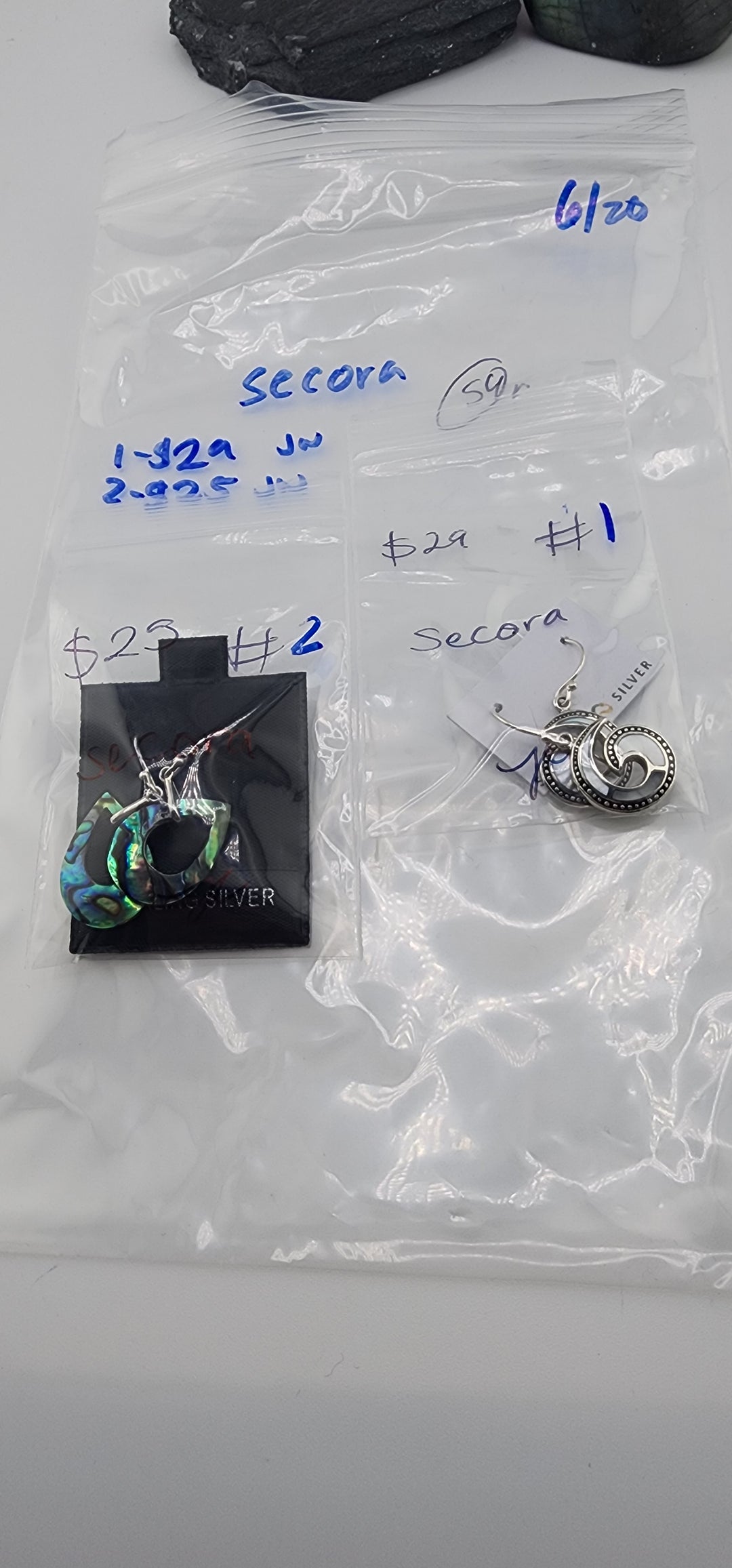 48HR - RESERVED FOR:  secora- 6/20/2025 FL tiktok Live Show -2  Sterling Silver Items