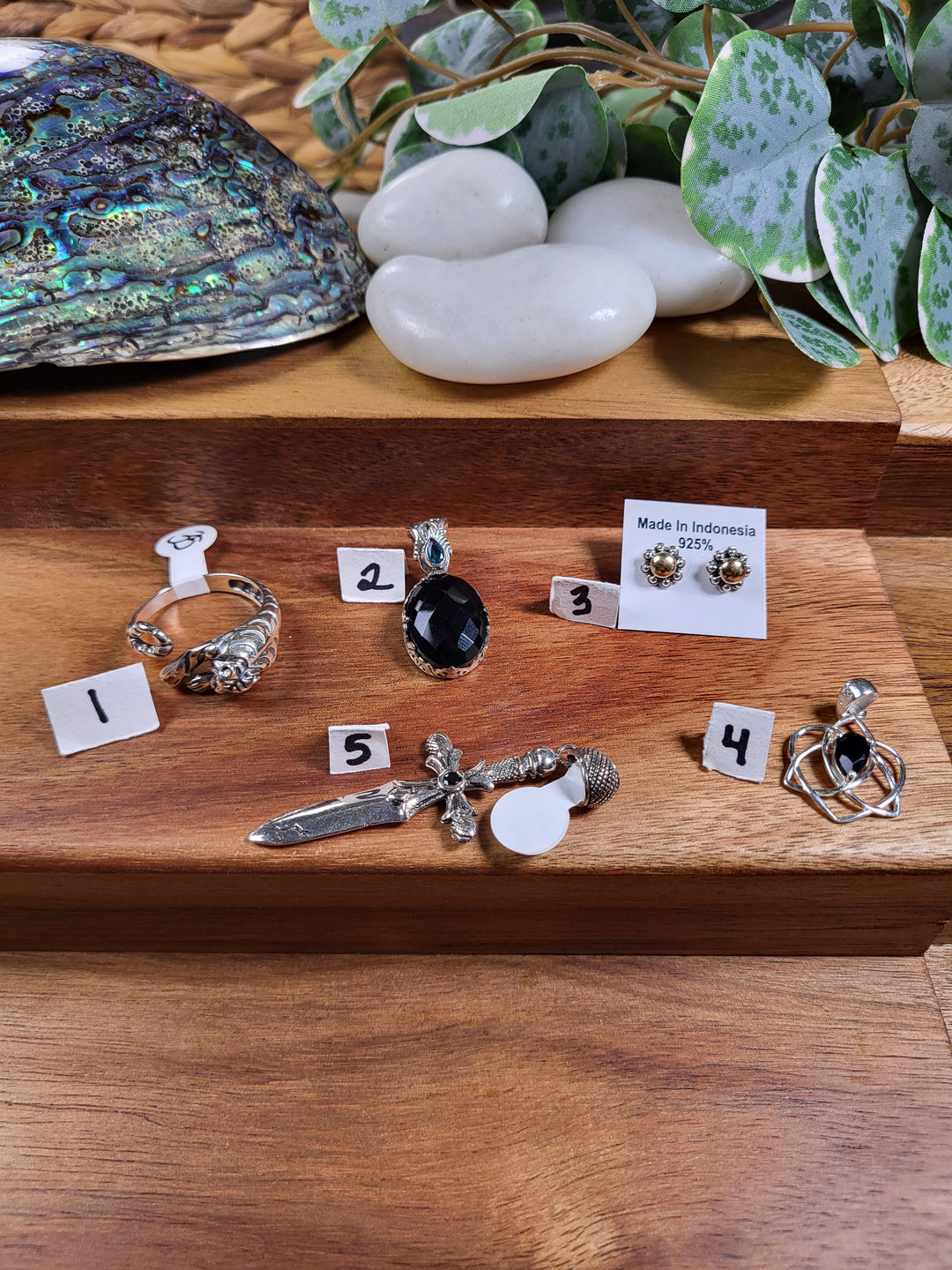 RESERVED FOR: rlvvaldez-9/4/2024 -5 Sterling Silver Items