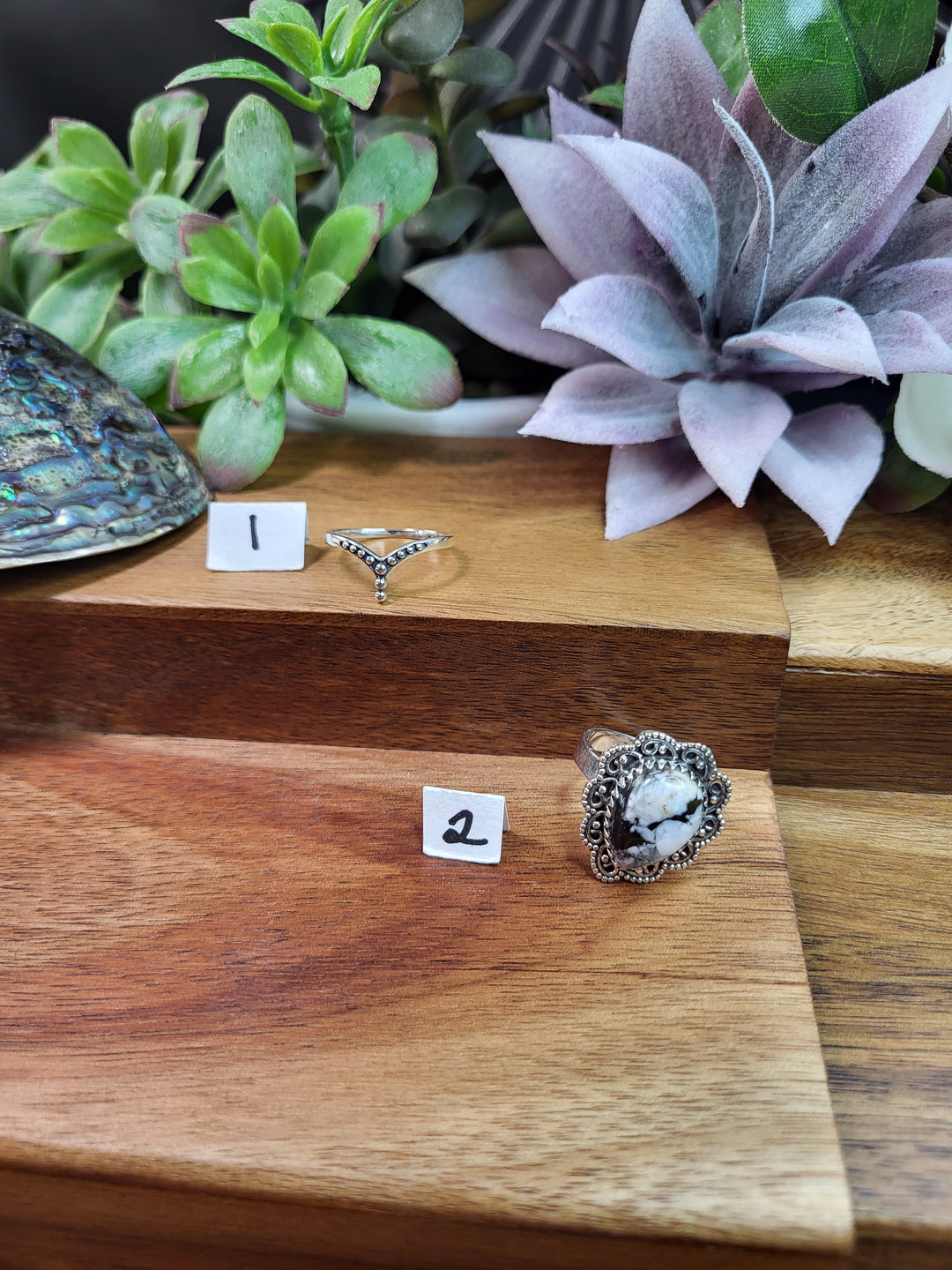 RESERVED FOR: Mel 8/25/24- 2 Sterling Silver Items