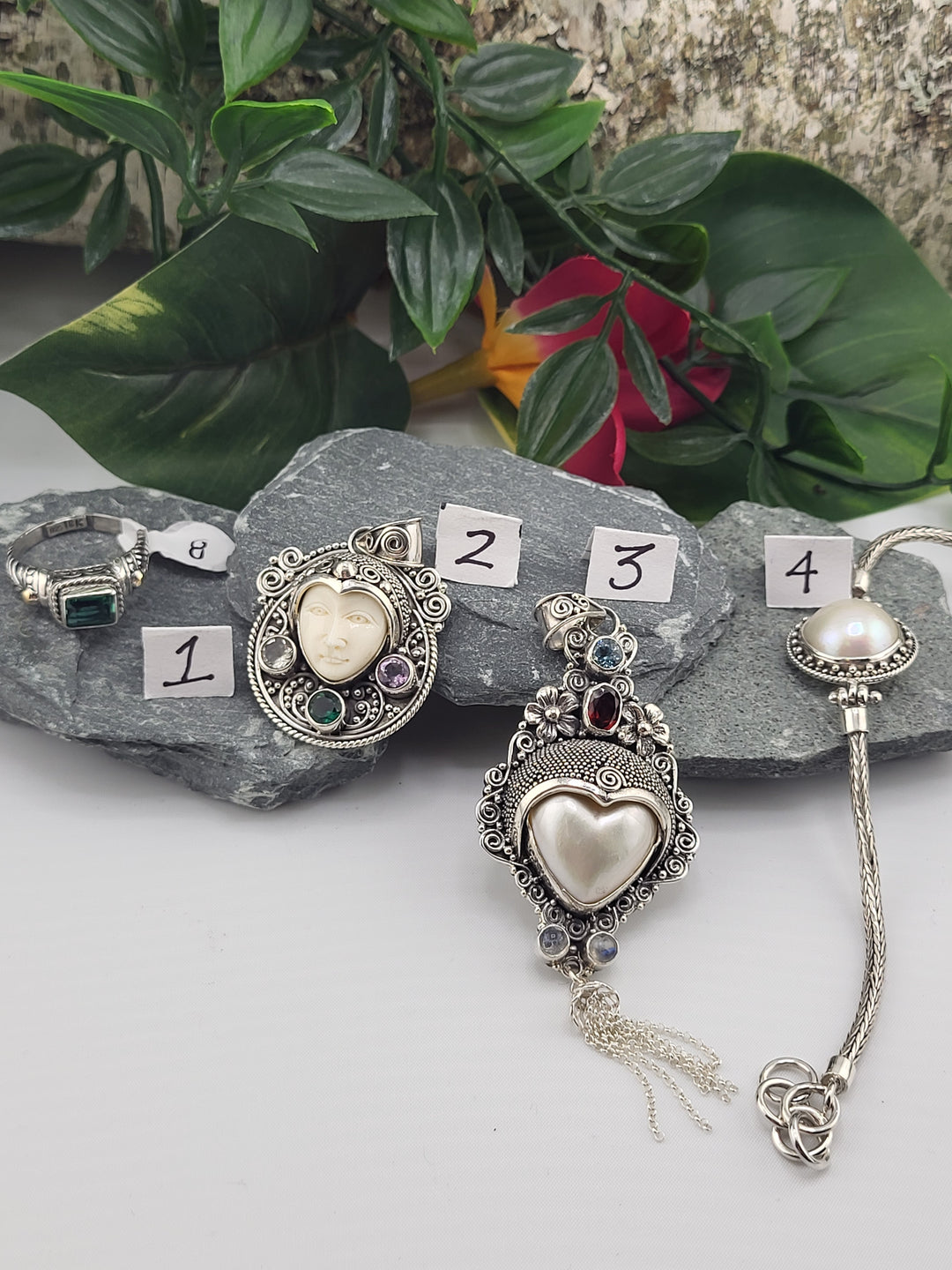 RESERVED FOR: Pat O'Leary -11/09/2024- 4 Sterling Silver Items