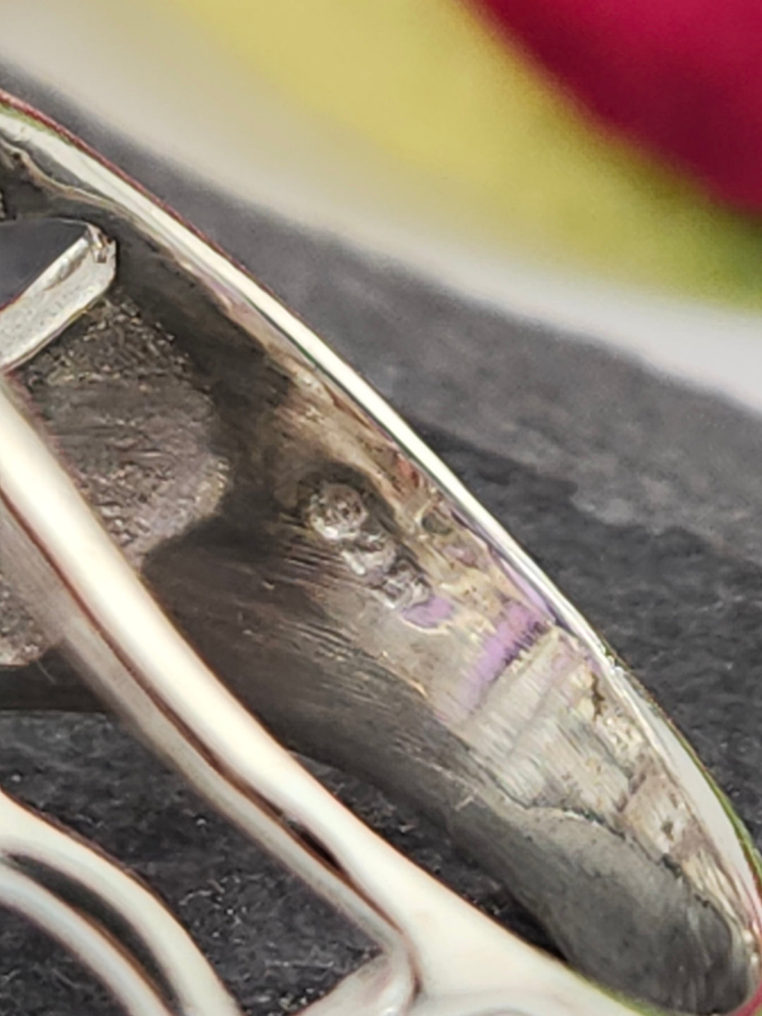 Cluster Amethyst Ring Size 8