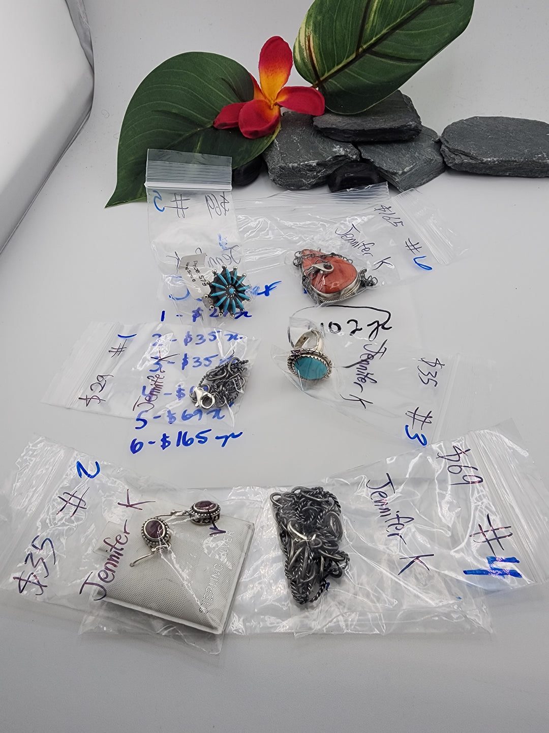 Jennifer K - 3/10/26 - 6 925 Sterling Silver Items