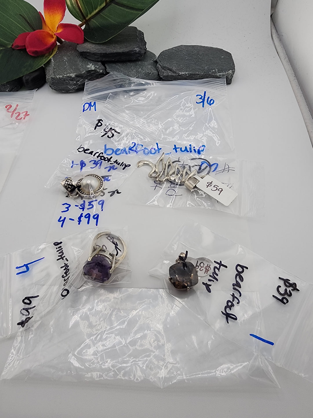 bearfoot_tulip - 3/6/26 - 4 925 Sterling Silver Items