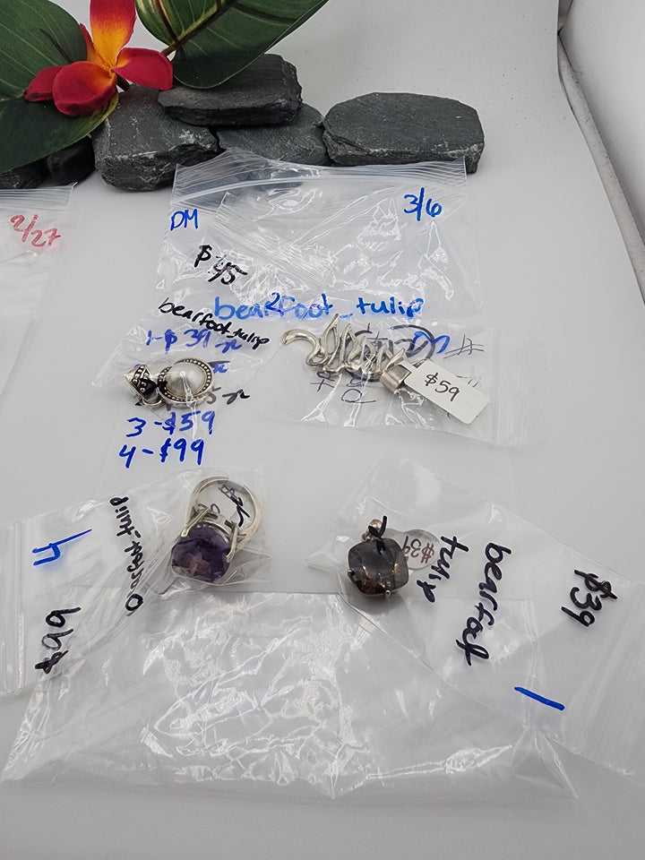 bearfoot_tulip - 3/6/26 - 4 925 Sterling Silver Items