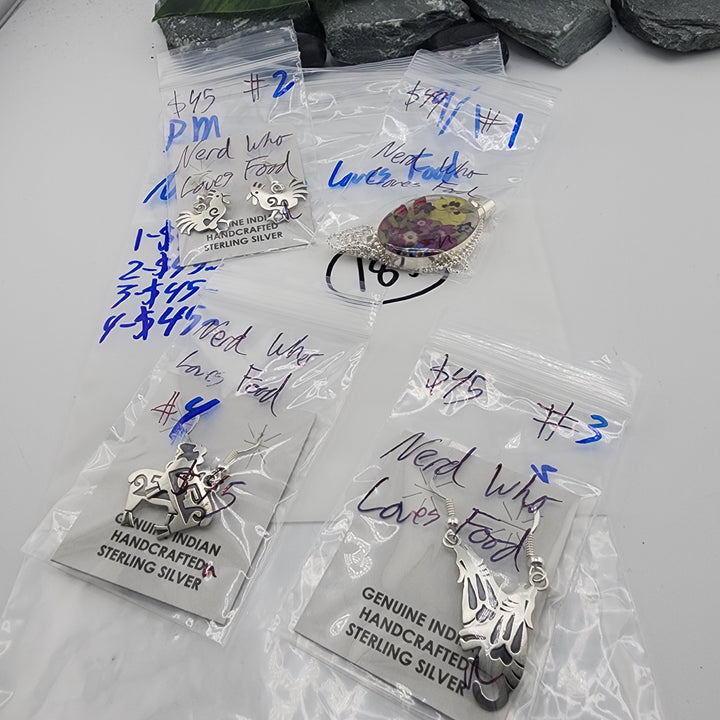 Nerd Who Loves Food - 4/1/26 - 4 925 Sterling Silver Items