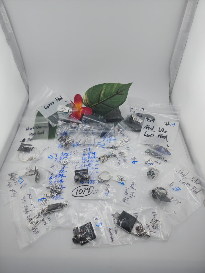 Nerd Who Loves Food- 3/14/26 -18 925 Sterling Silver Items