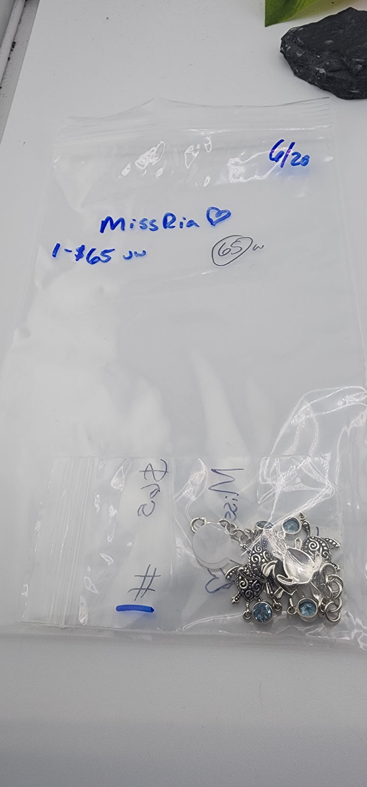 48HR - RESERVED FOR:  MissRia❤️- 6/20/2025 FL tiktok Live Show -1  Sterling Silver Items