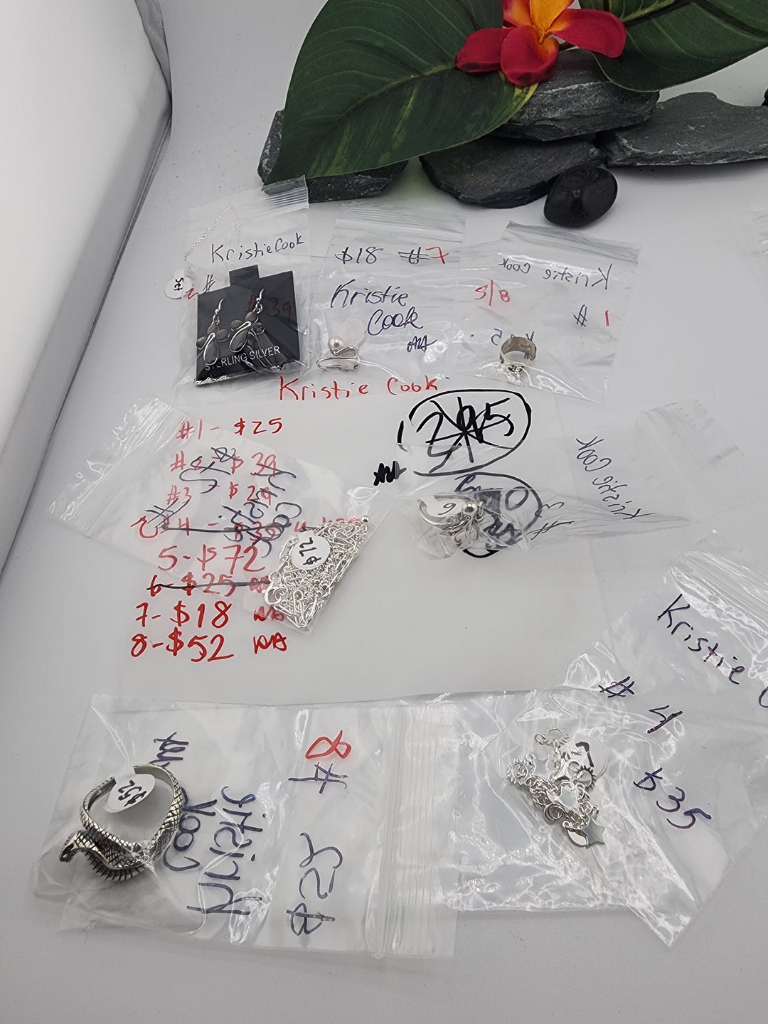 Kristie Cook - 5/8/26 - 7 925 Sterling Silver Items