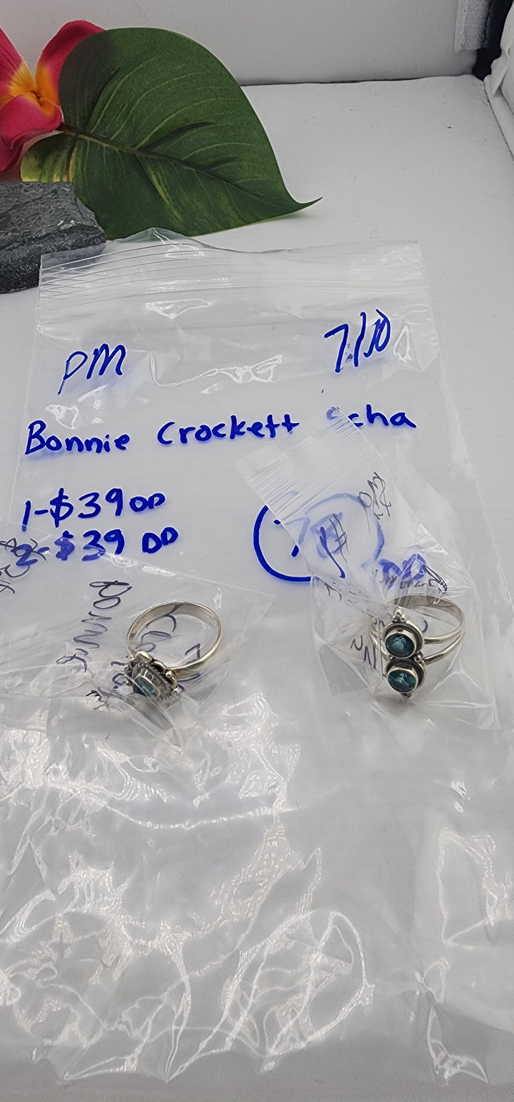 PM SHOW 48HR - RESERVED FOR: Bonnie Crockett Scha - 7/10/2025 FL tiktok Live Show -  2 Sterling Silver Items