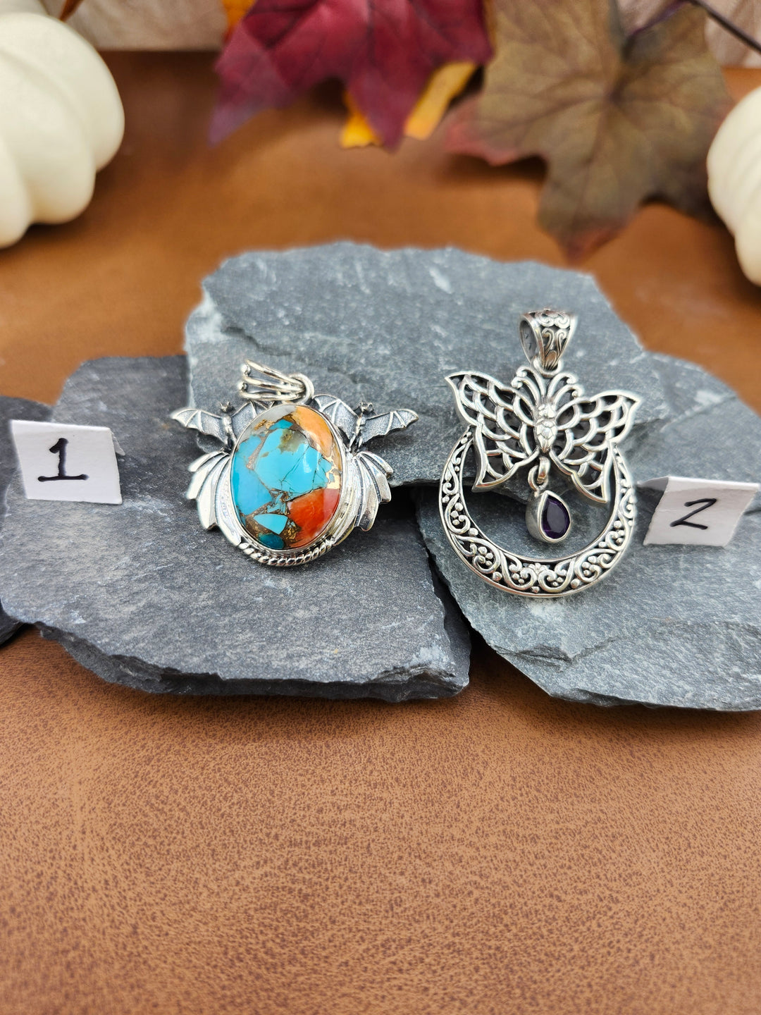 RESERVED FOR:  Robbie's World -11/06/2024 - 2 Sterling Silver Items