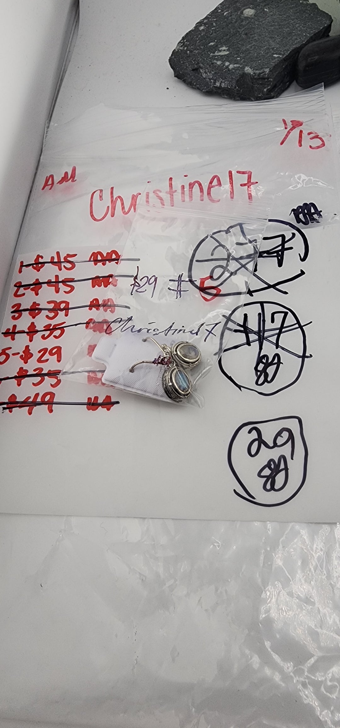 Custom sterling silver items - AM SHOW RESERVED FOR: Christine17 - 1/13/2026 FL tiktok Live Show - 1 Sterling Silver Items