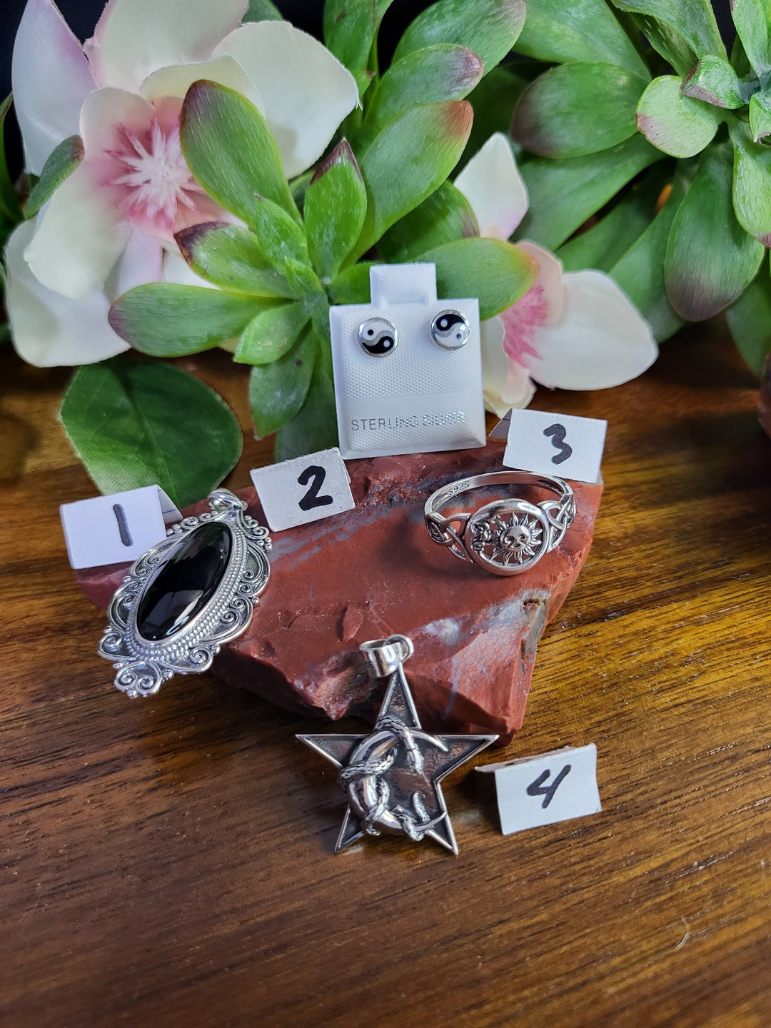 RESERVED FOR: Marcy C 7/13/24-4 Sterling Silver Items