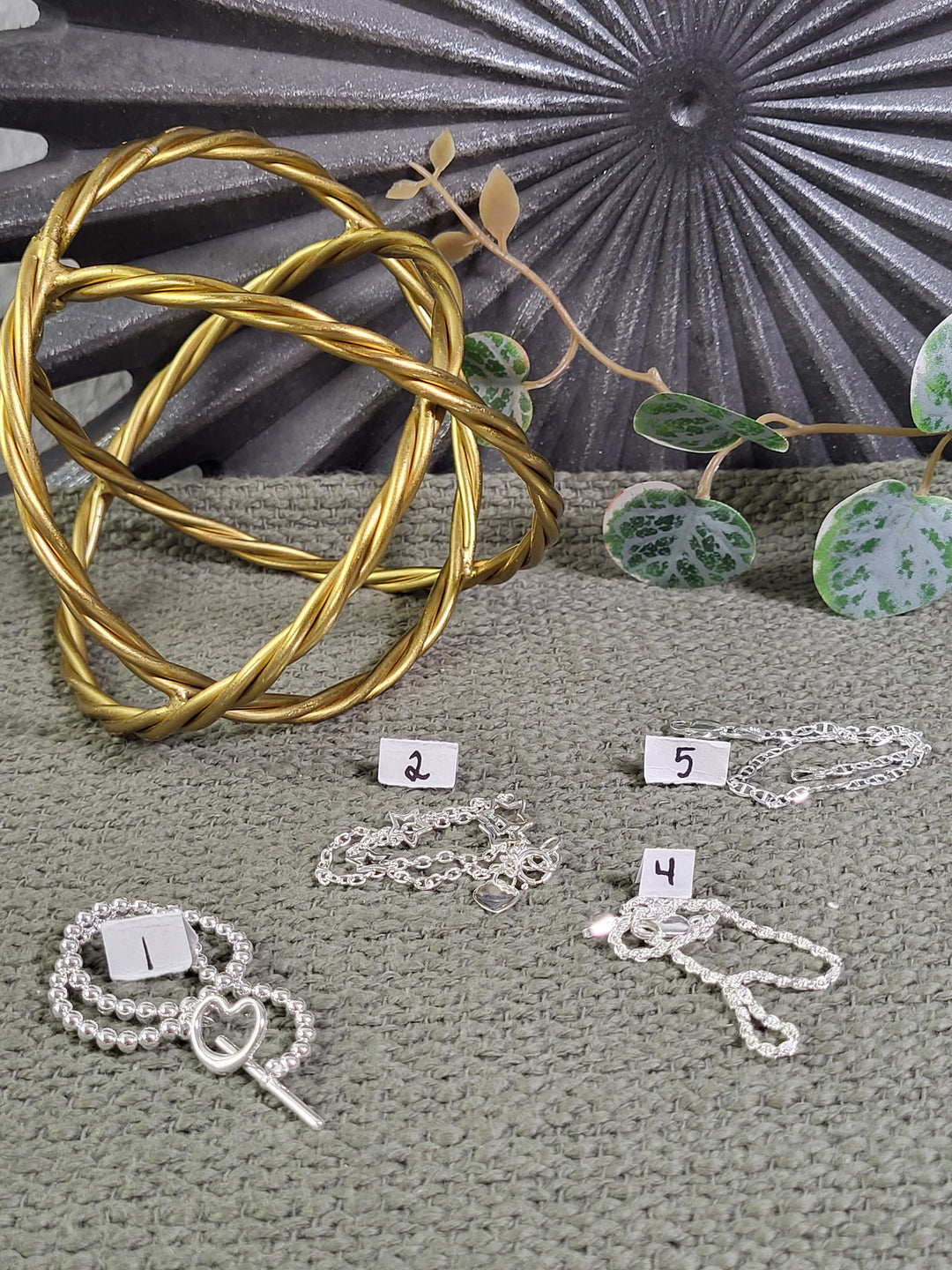 RESERVED FOR: Vivian 8/30/24 - 5 Sterling Silver