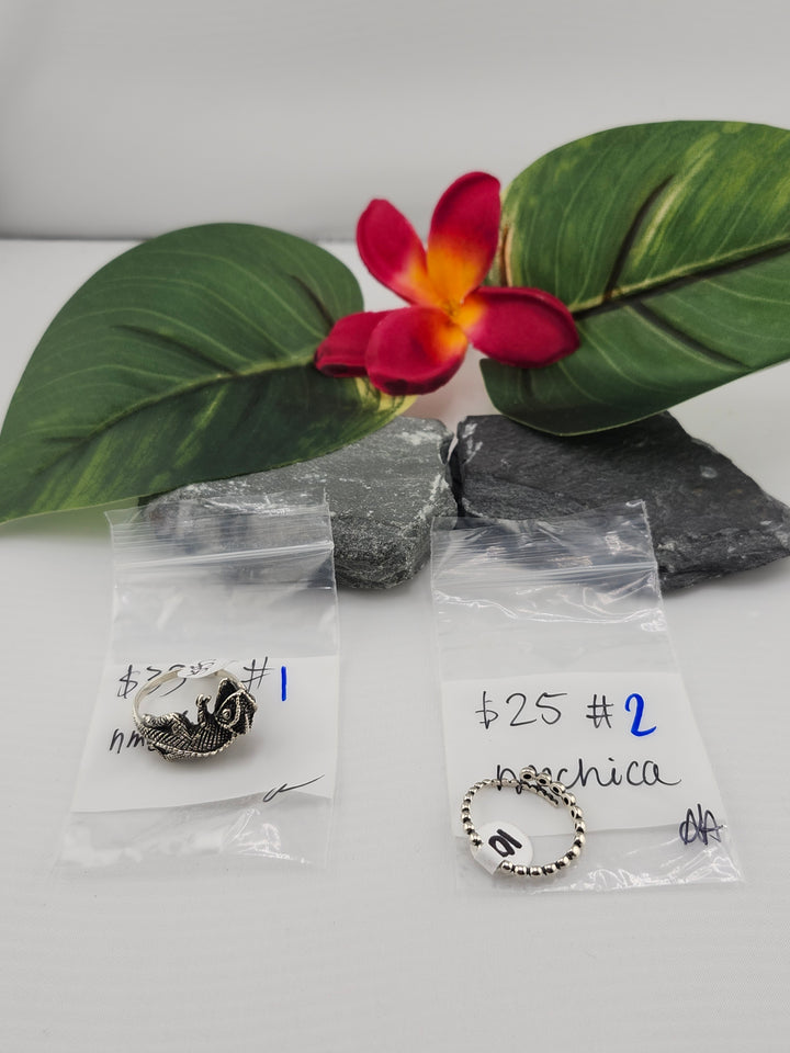 RESERVED FOR: nmchica -4/6/2025 tiktok Live Show - 2  Sterling Silver Items