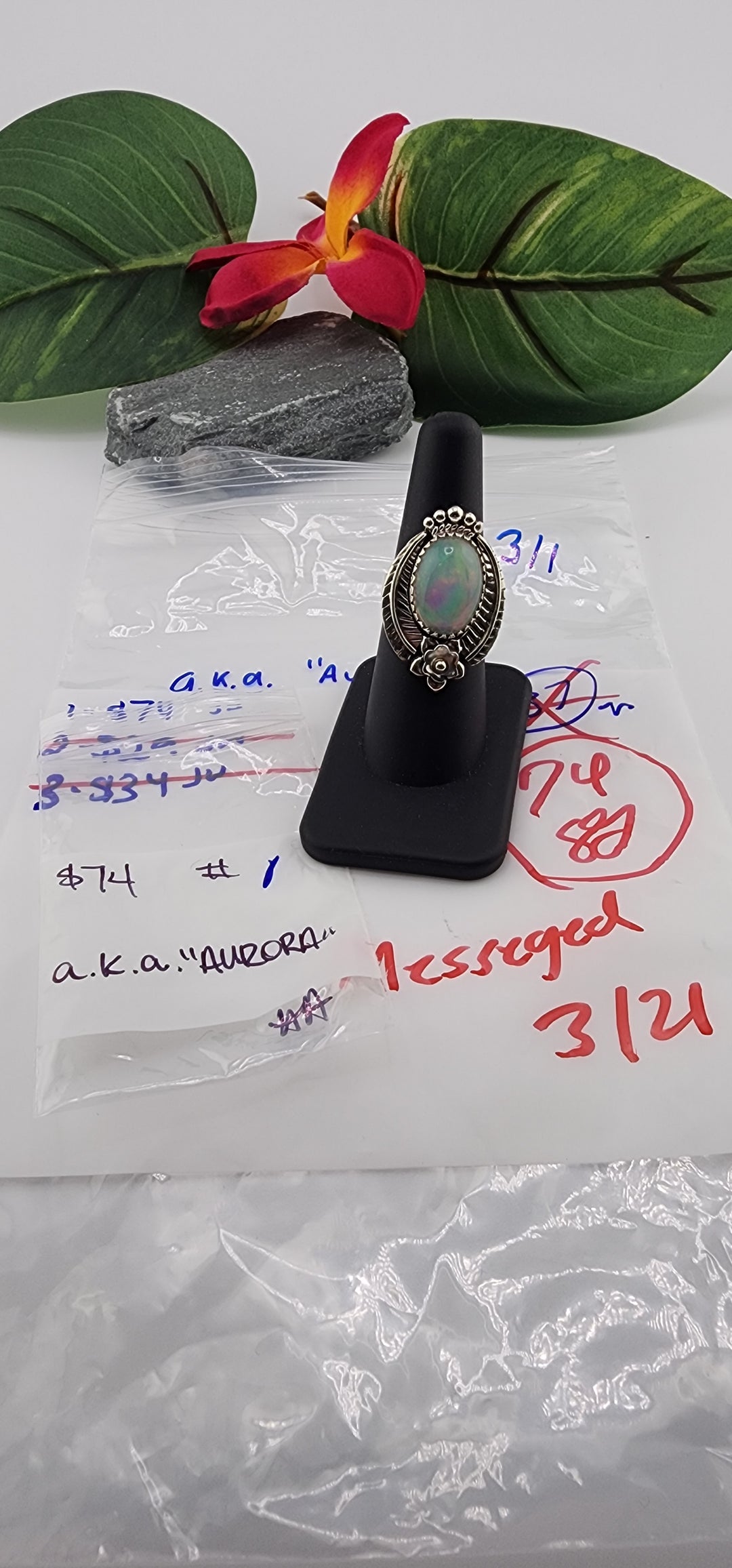 RESERVED FOR: a.k.a. "AURORA"- 3/1/2025 Live Show -1 Sterling Silver Items