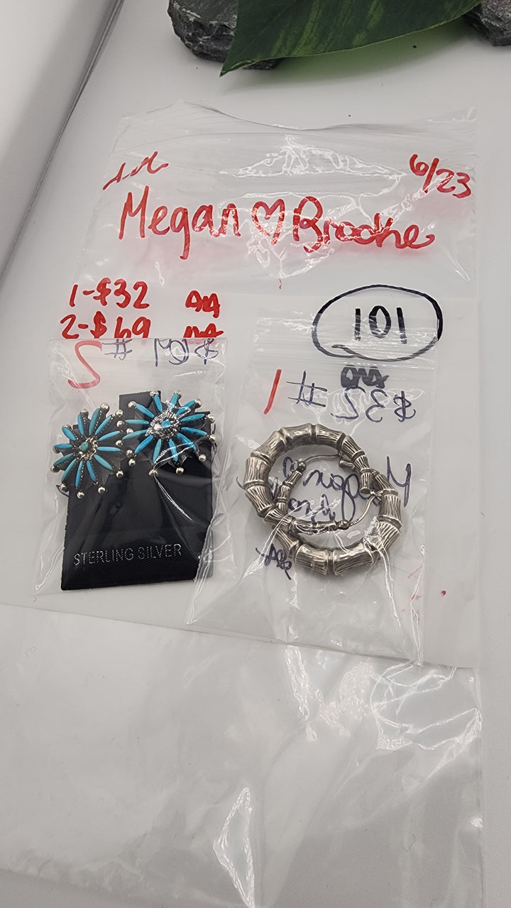 Megan❤️Brooke - 6/23/26 AM - 2 925 Sterling Silver