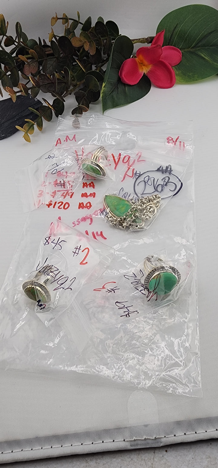 AM SHOW 48HR - RESERVED FOR: yazzyq2 - 8/11/2025 FL tiktok Live Show - 4 Sterling Silver Items