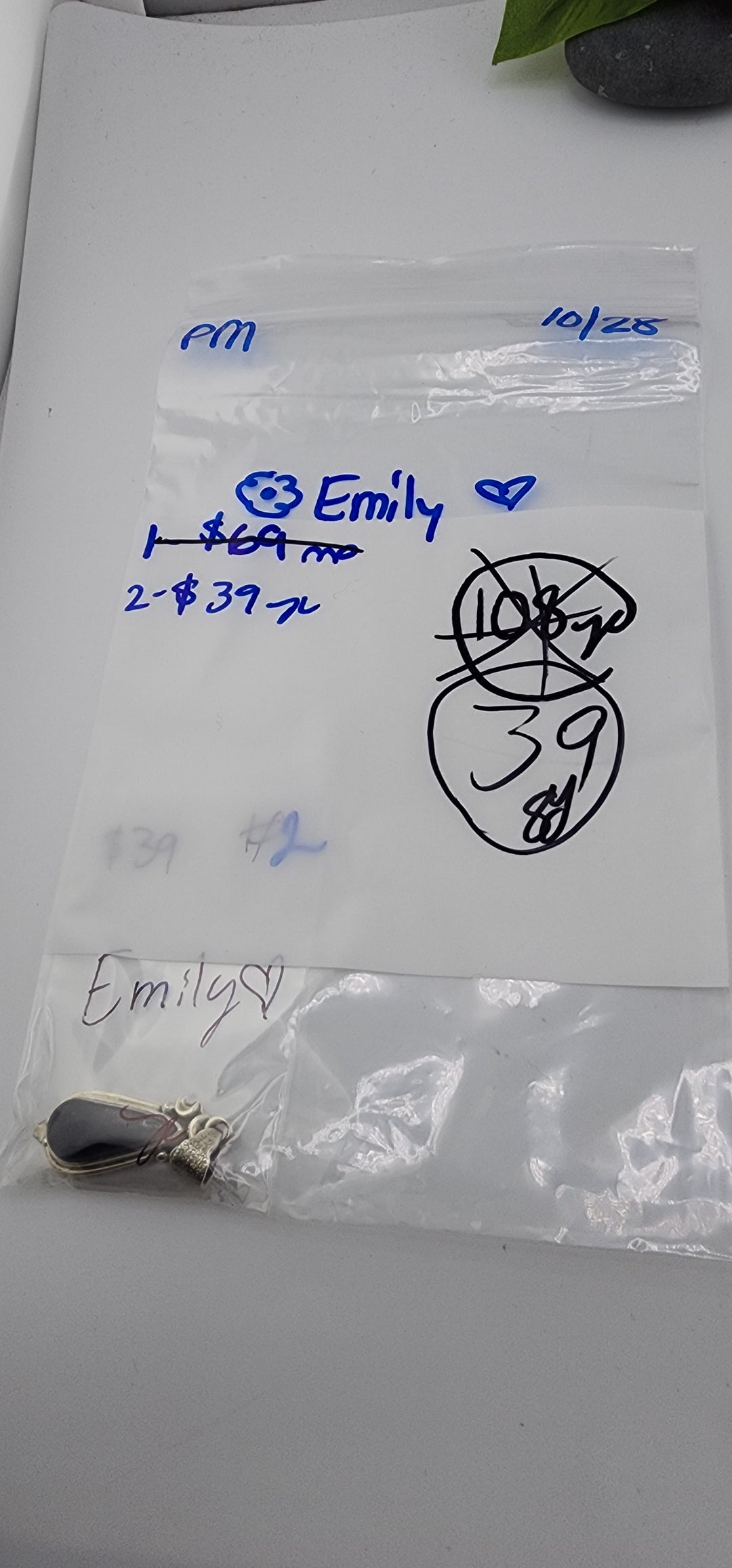 PM SHOW 48HR - RESERVED FOR: 🪷Emily❤️ - 10/28/2025 FL tiktok Live Show - 1 Sterling Silver Items
