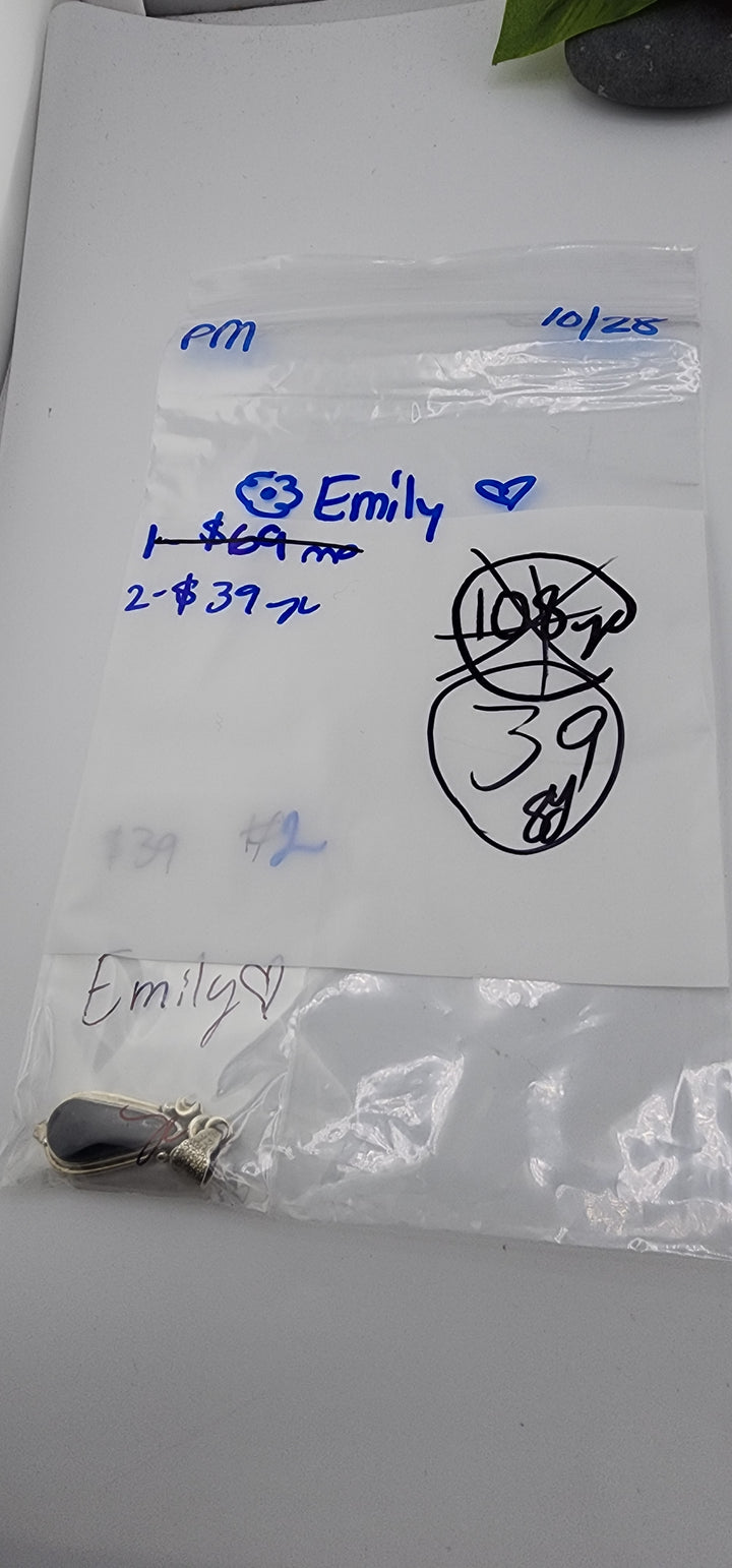 PM SHOW 48HR - RESERVED FOR: 🪷Emily❤️ - 10/28/2025 FL tiktok Live Show - 1 Sterling Silver Items