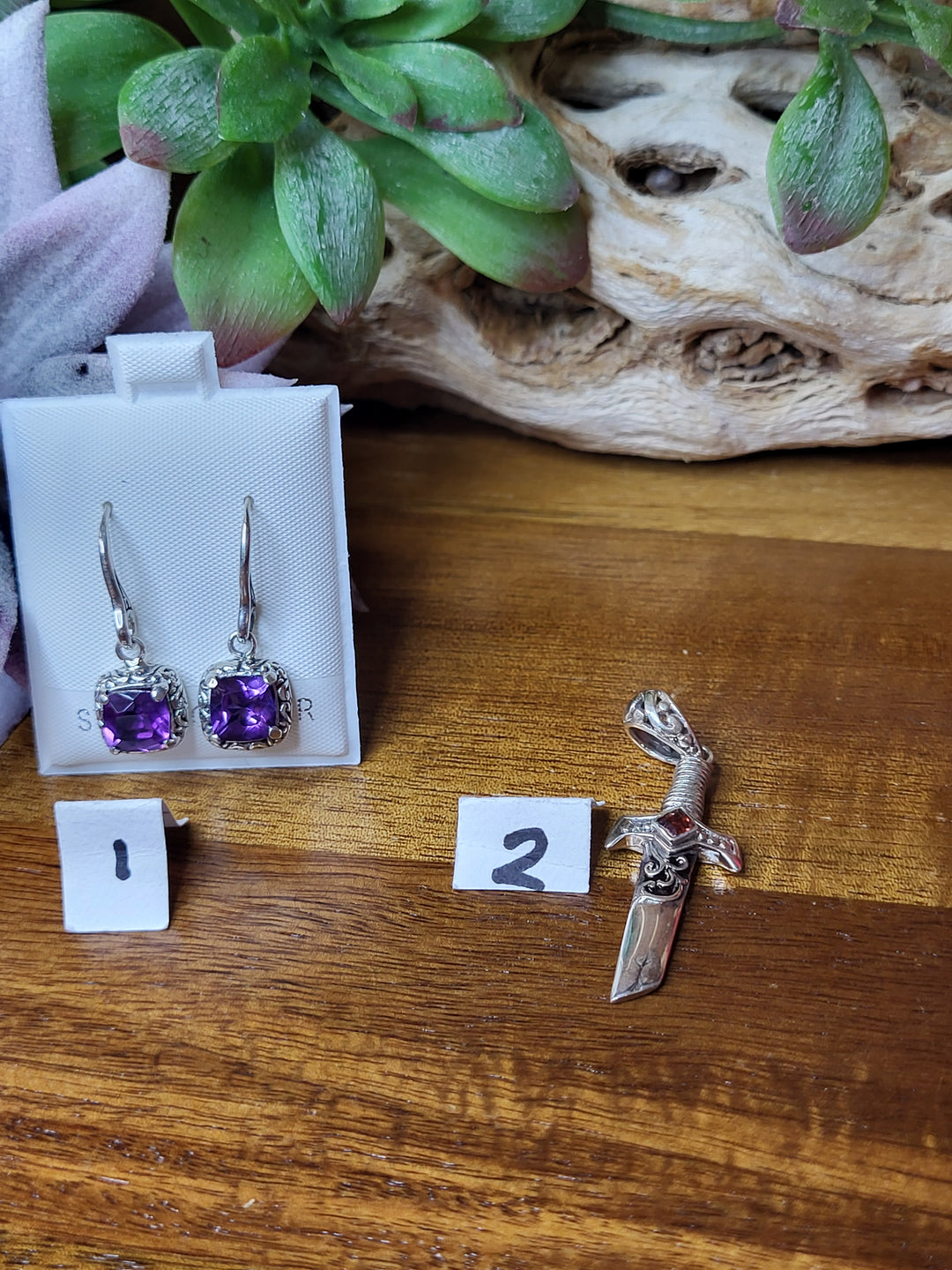 RESERVED FOR: Dawnoftime60 7/27/24- 2 Sterling Silver Items