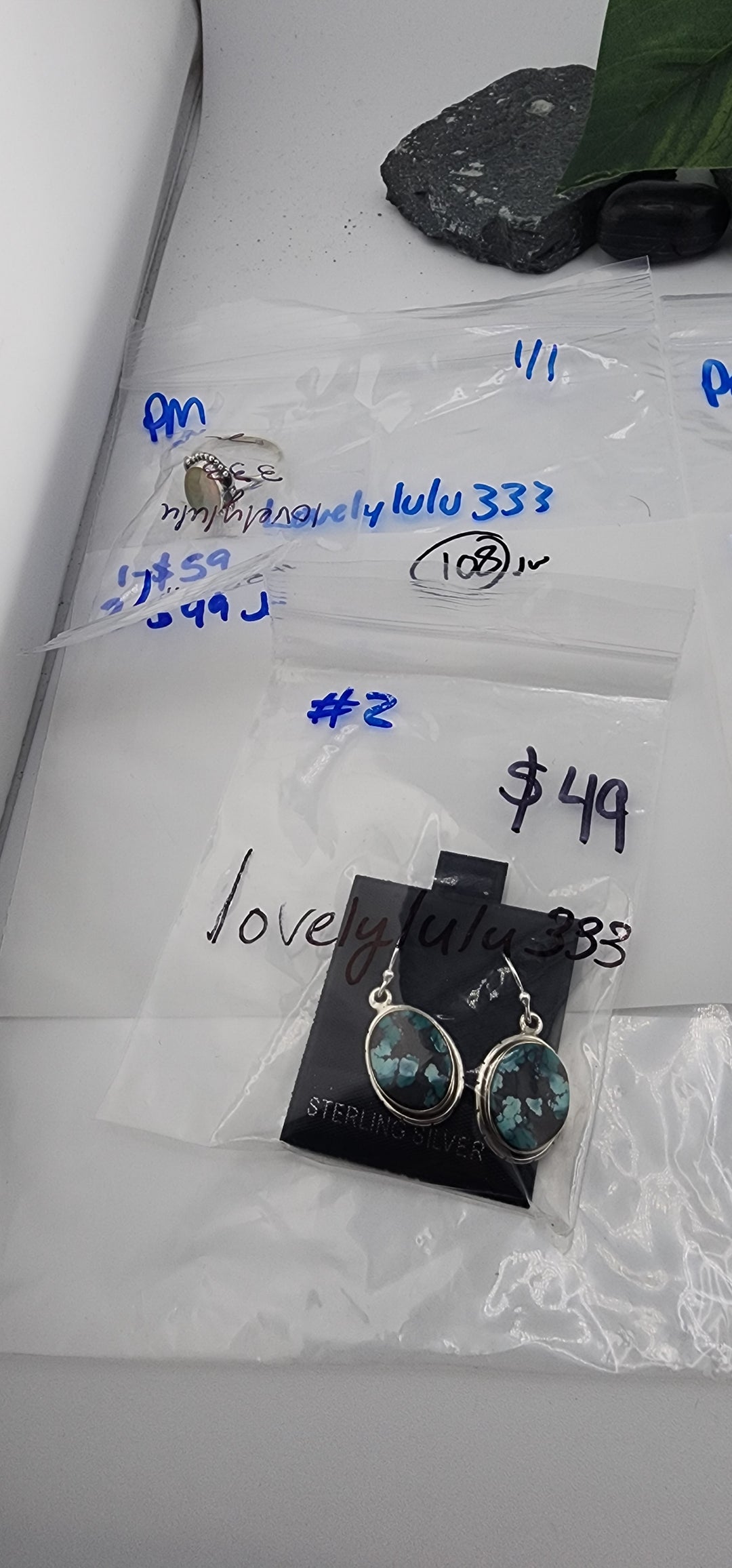 PM SHOW 48HR - RESERVED FOR: lovelylulu333 - 1/1/2026 tiktok Live Show - 2 Sterling Silver Items